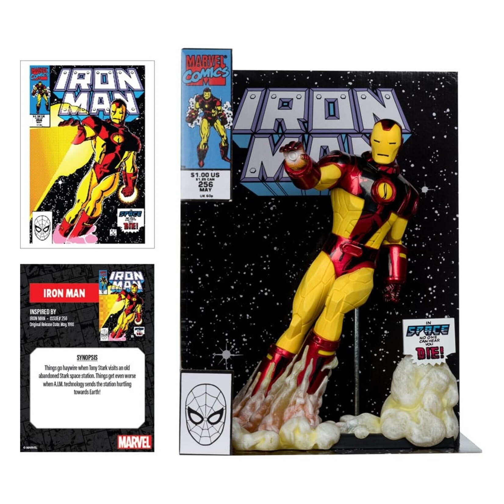 McFarlane Toys McFarlane Toys Marvel Comic & Statue Iron Man (Iron Man #256) 26 cm