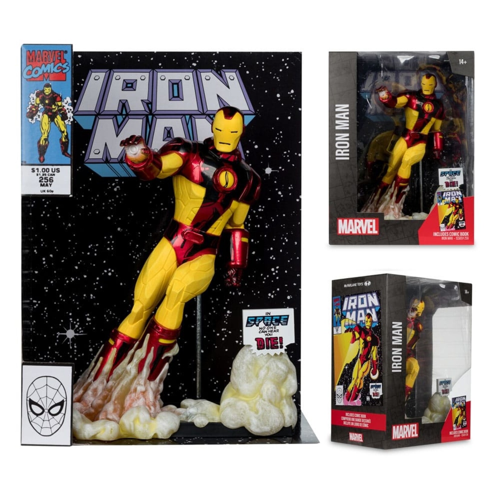 McFarlane Toys McFarlane Toys Marvel Comic & Statue Iron Man (Iron Man #256) 26 cm