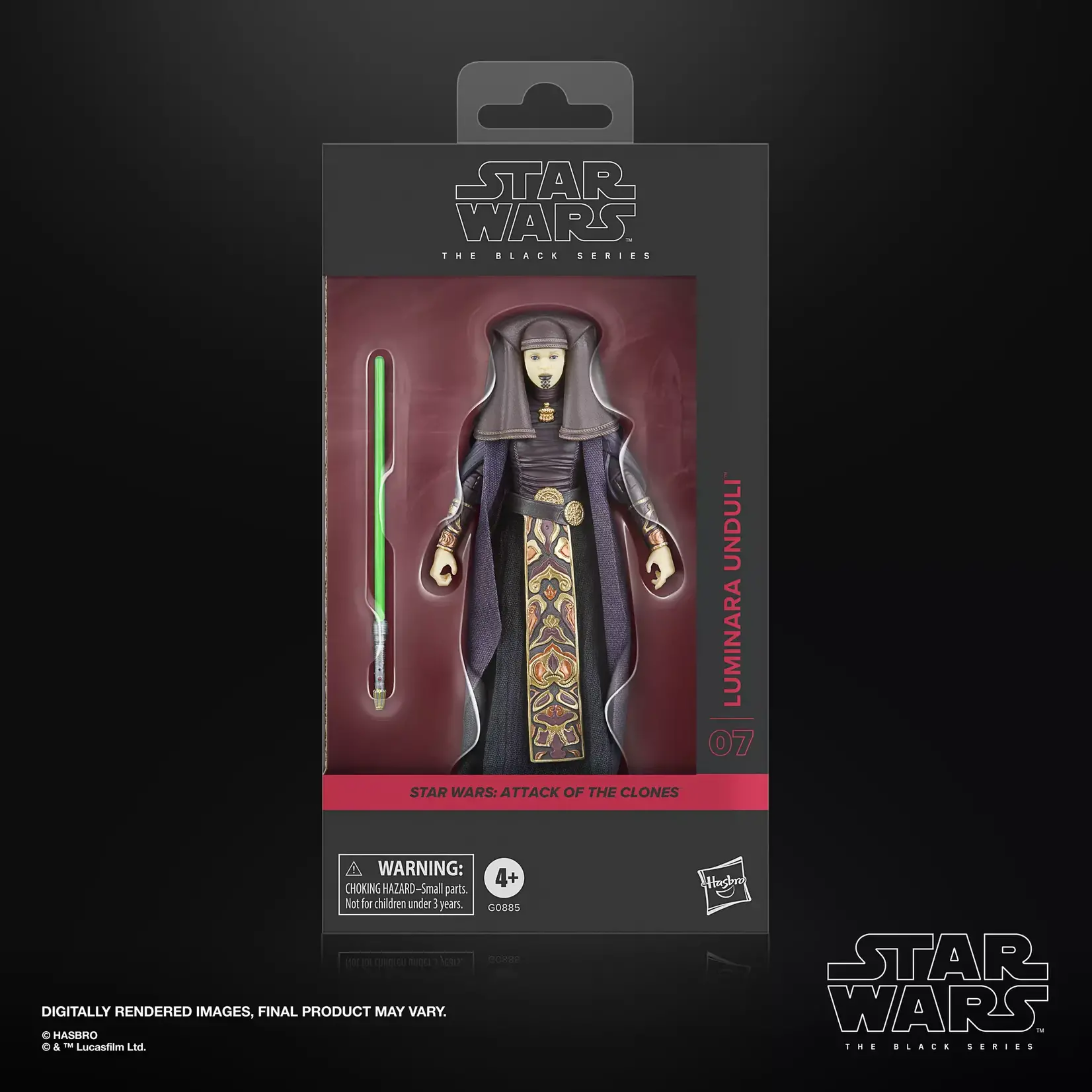 Hasbro Hasbro Star Wars Episode II Black Series Action Figure Luminara Unduli 15 cm
