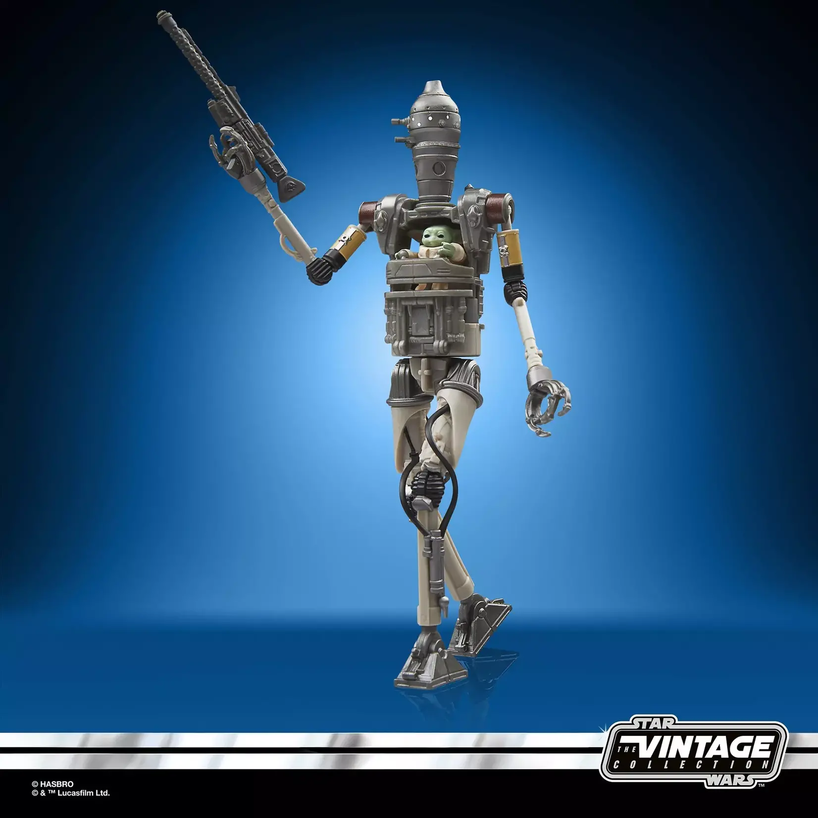 Hasbro Hasbro Star Wars The Mandalorian Vintage Collection Action Figure 3-Pack IG-12, Grogu & Anzellan