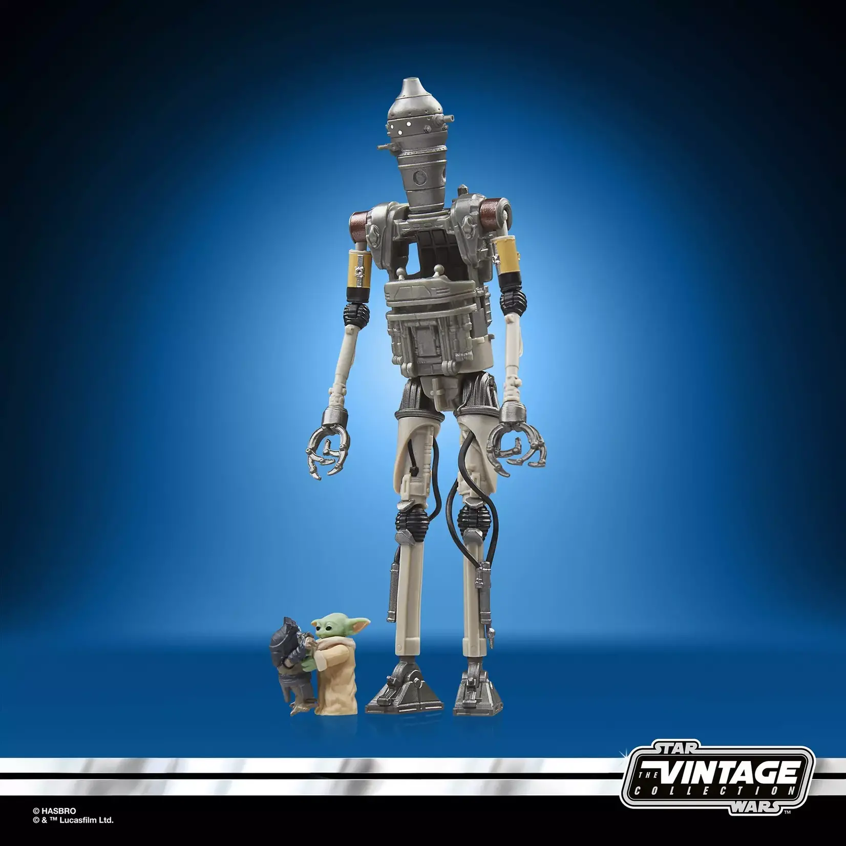 Hasbro Hasbro Star Wars The Mandalorian Vintage Collection Action Figure 3-Pack IG-12, Grogu & Anzellan