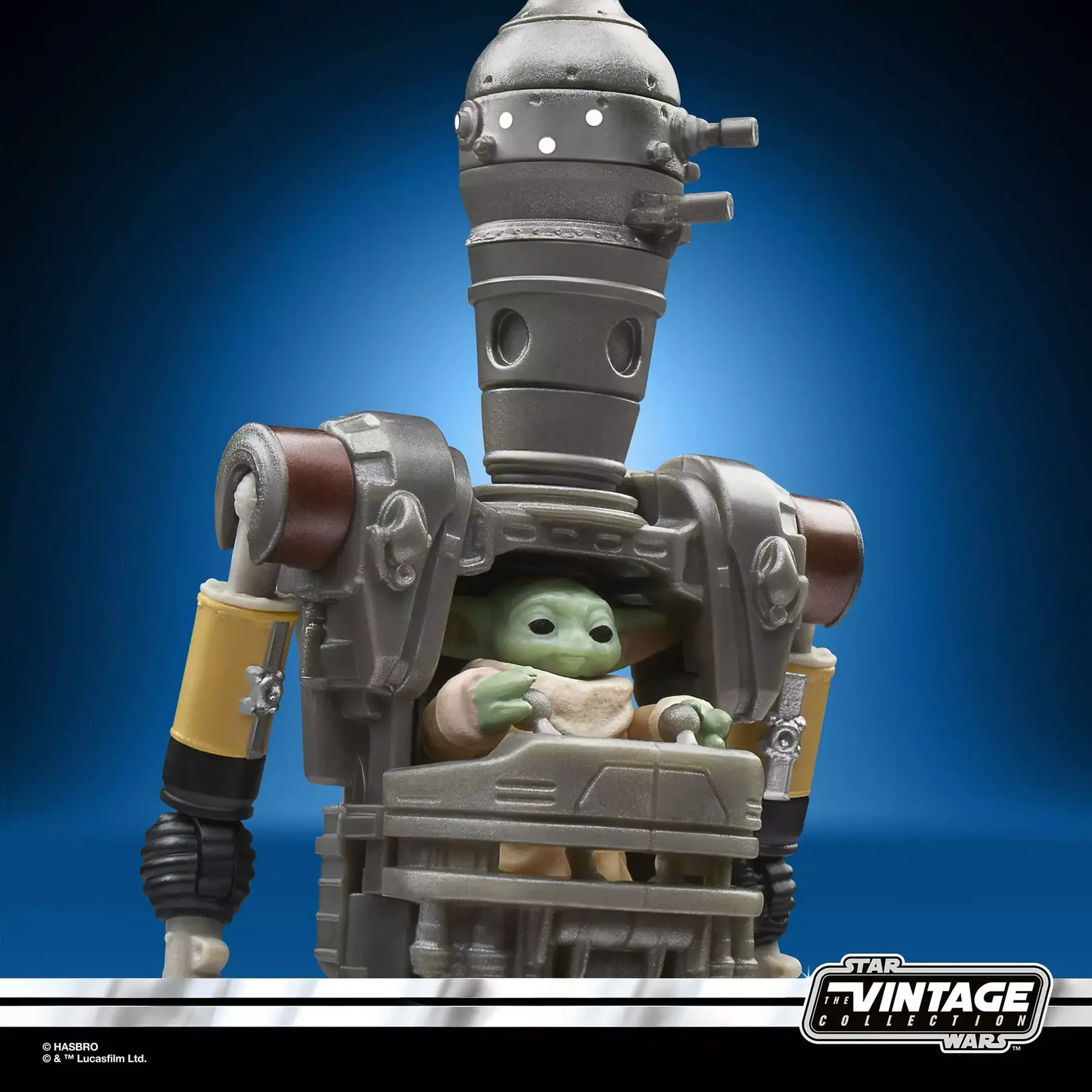 Hasbro Hasbro Star Wars The Mandalorian Vintage Collection Action Figure 3-Pack IG-12, Grogu & Anzellan