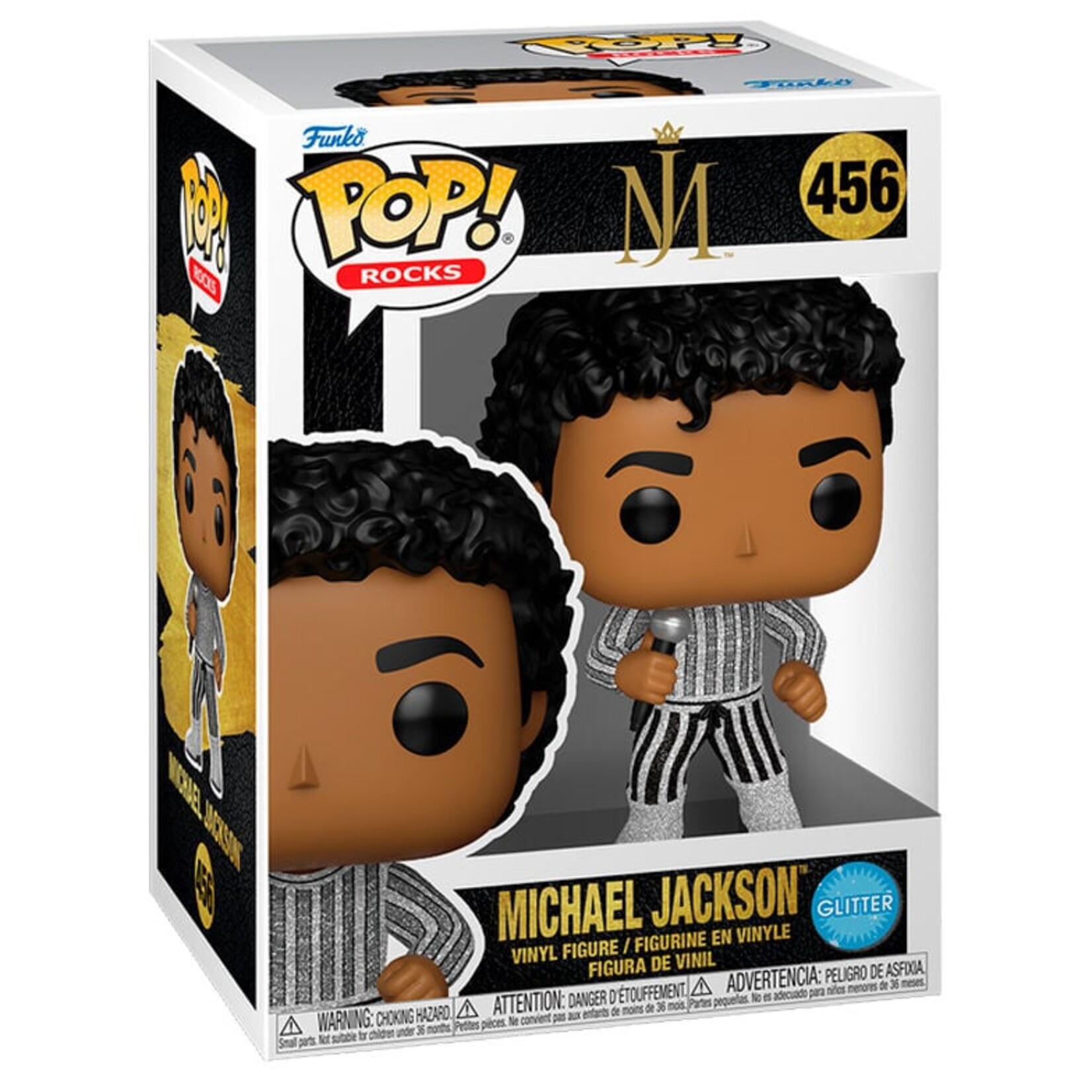 Funko Funko Michael Jackson POP! Rocks Vinyl Figure Rock With You Glitter 9 cm