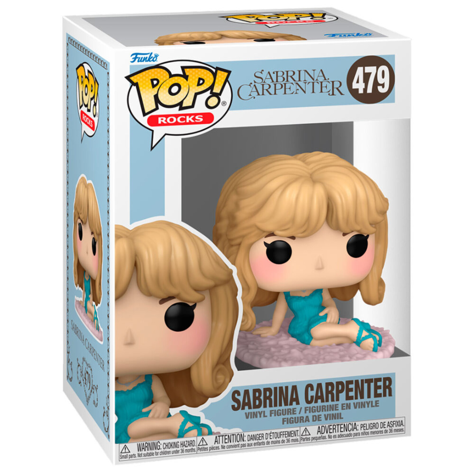 Funko Funko Sabrina Carpenter POP! Rocks Vinyl Figure Sabrina in Night Gown 9 cm