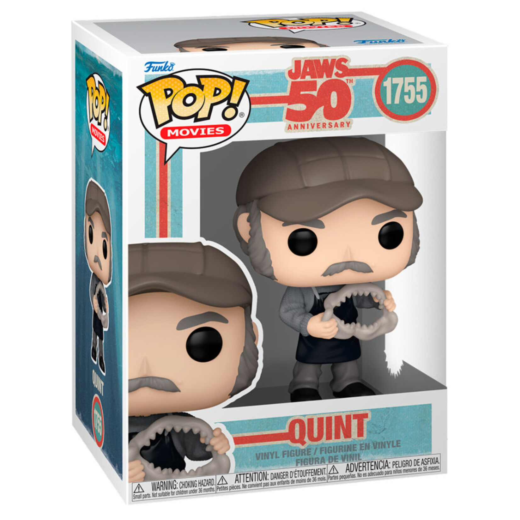 Funko Funko Jaws POP! Movies Vinyl Figure Quint 9 cm