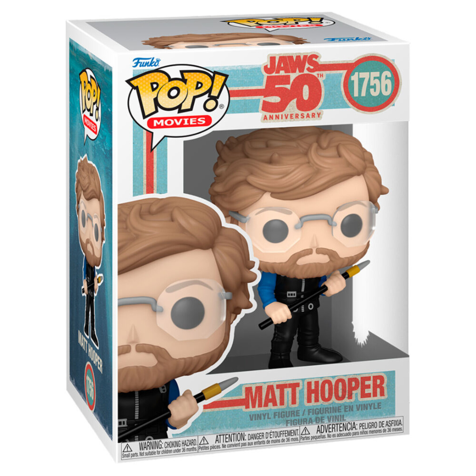 Funko Funko Jaws POP! Movies Vinyl Figure Matt Hooper 9 cm