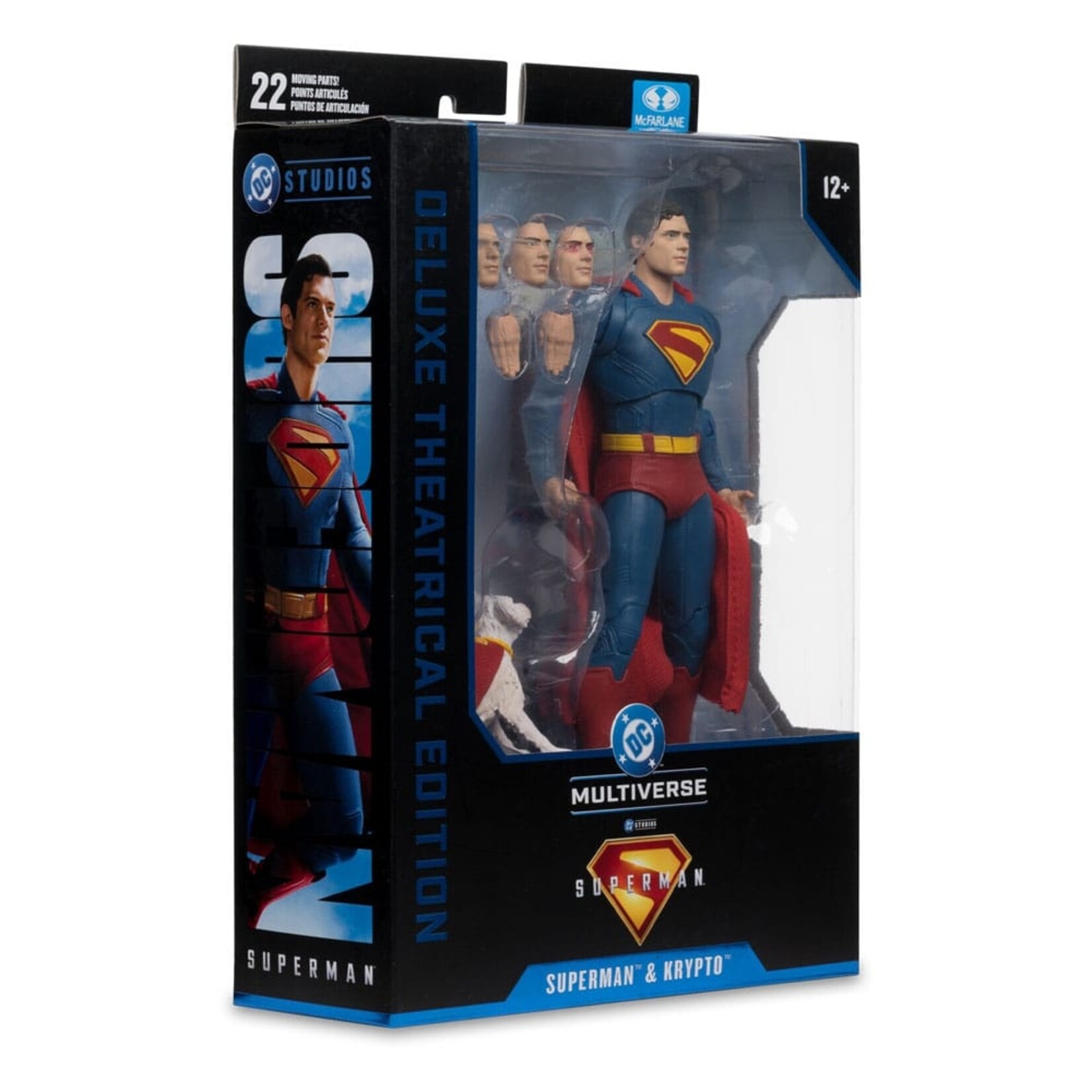 McFarlane Toys McFarlane Toys DC Comics Superman (2025) Deluxe Action Figure Superman with Krypto the Super Dog 18 cm