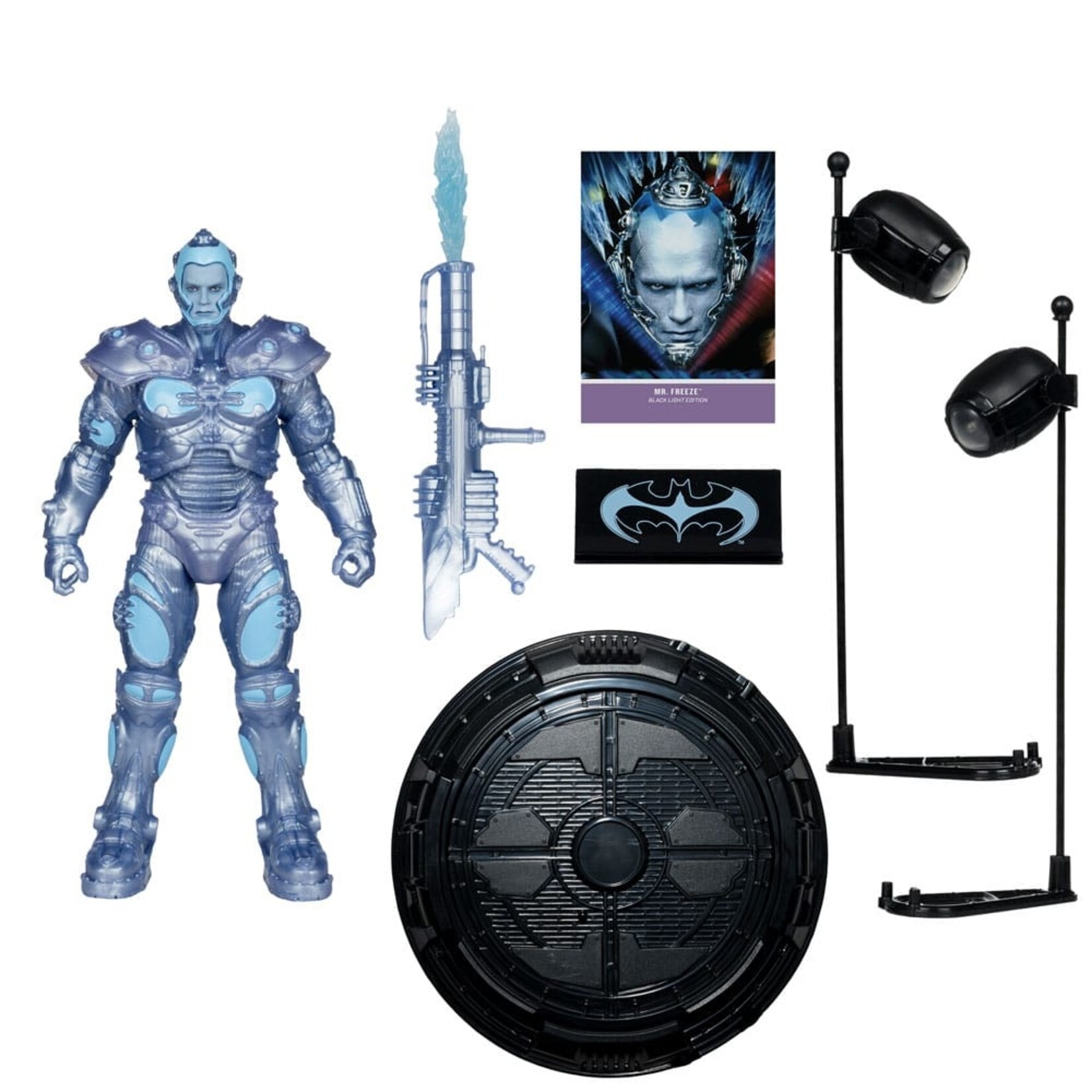 McFarlane Toys McFarlane Toys DC Comics Batman & Robin Action Figure Mr. Freeze (Black Light Edition) (Gold Label) 18 cm