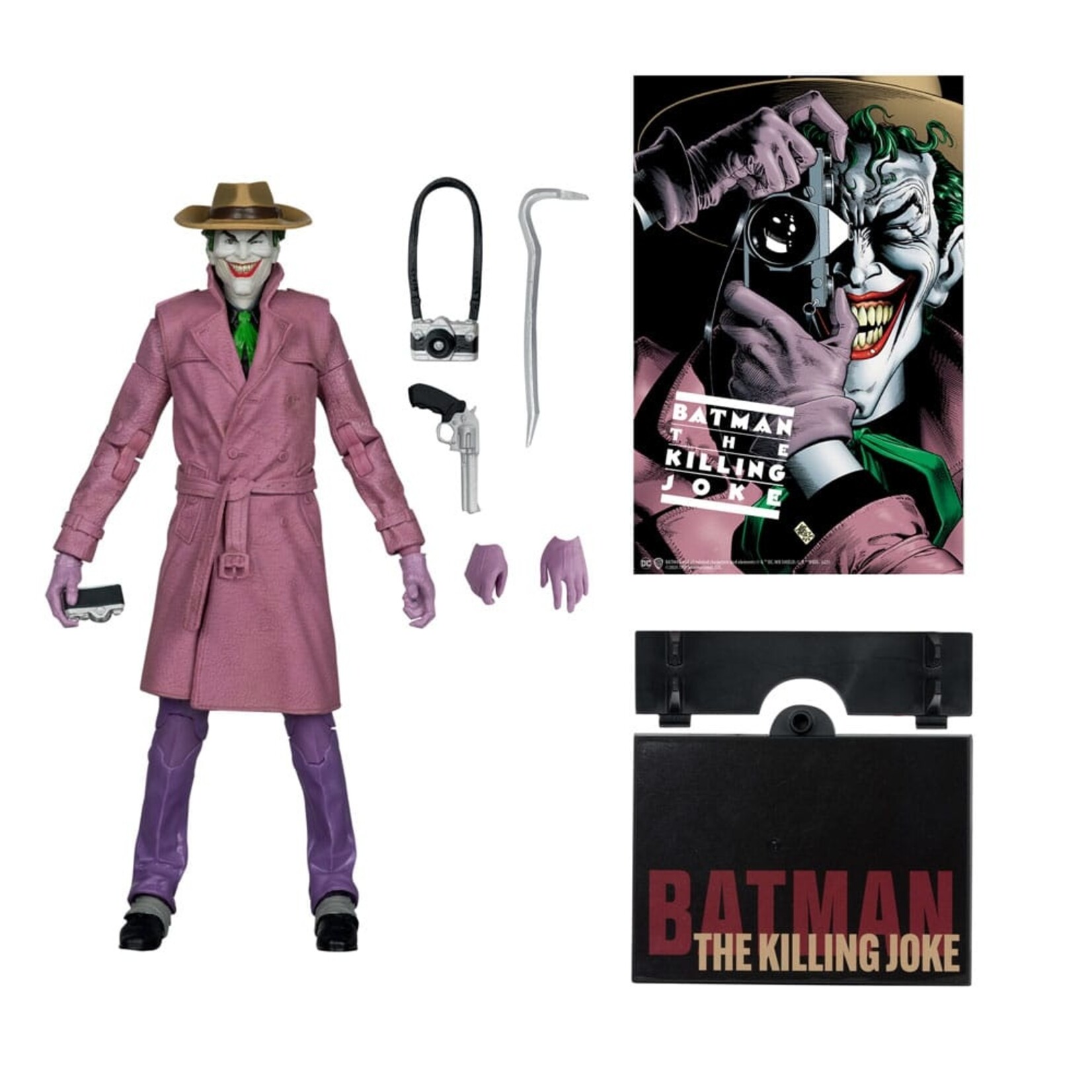 McFarlane Toys McFarlane Toys DC Comics Cover Recreations Action Figure The Joker (Batman: The Killing Joke) (Gold Label) 18 cm