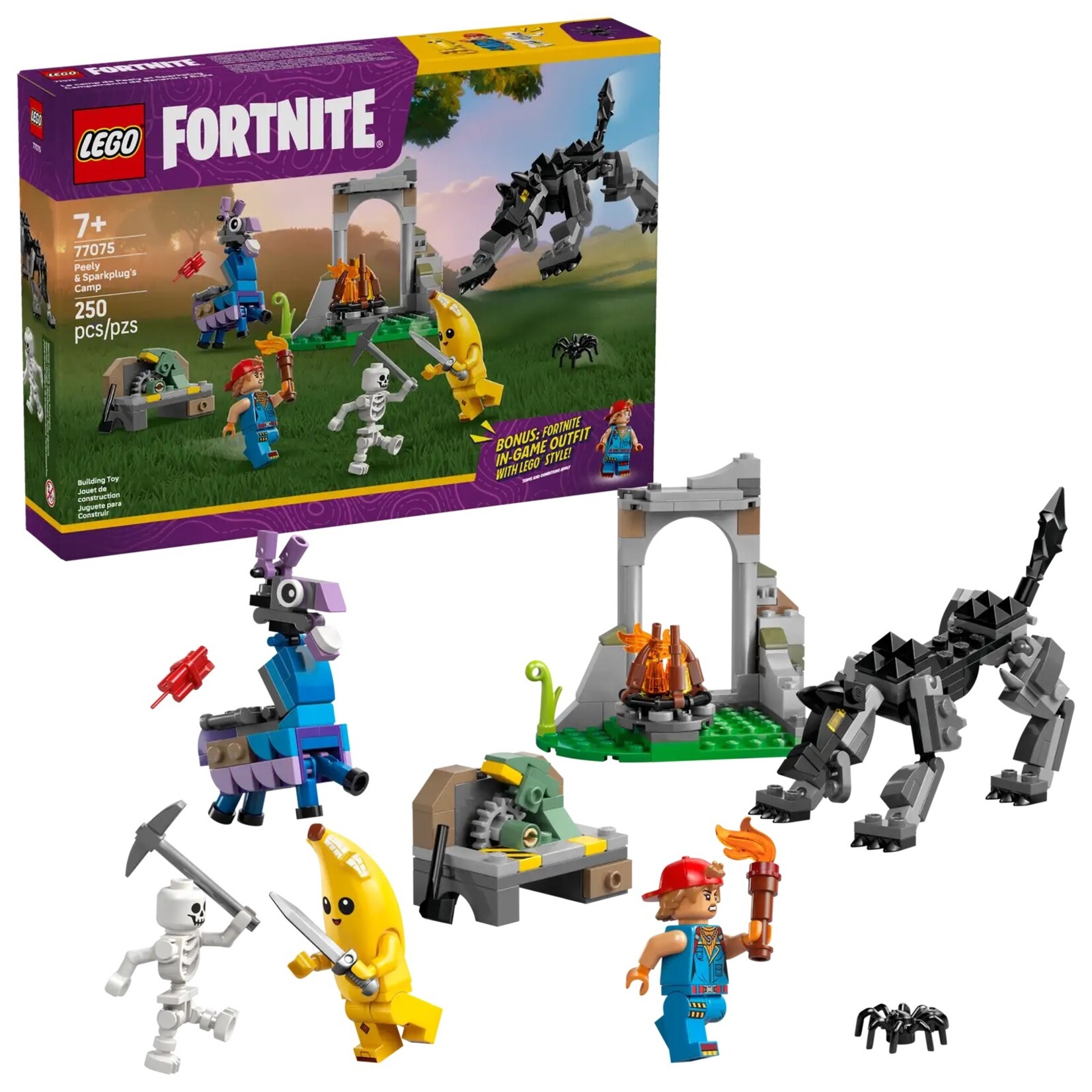 LEGO LEGO Fortnite Peely & Sparkplug's Camp (77075)