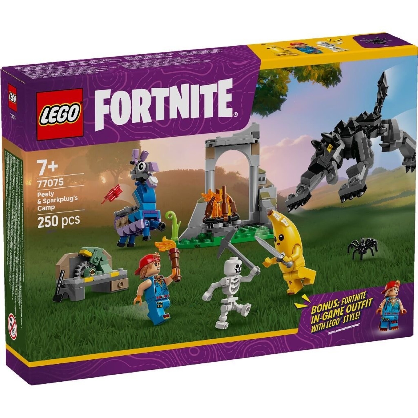 LEGO LEGO Fortnite Peely & Sparkplug's Camp (77075)