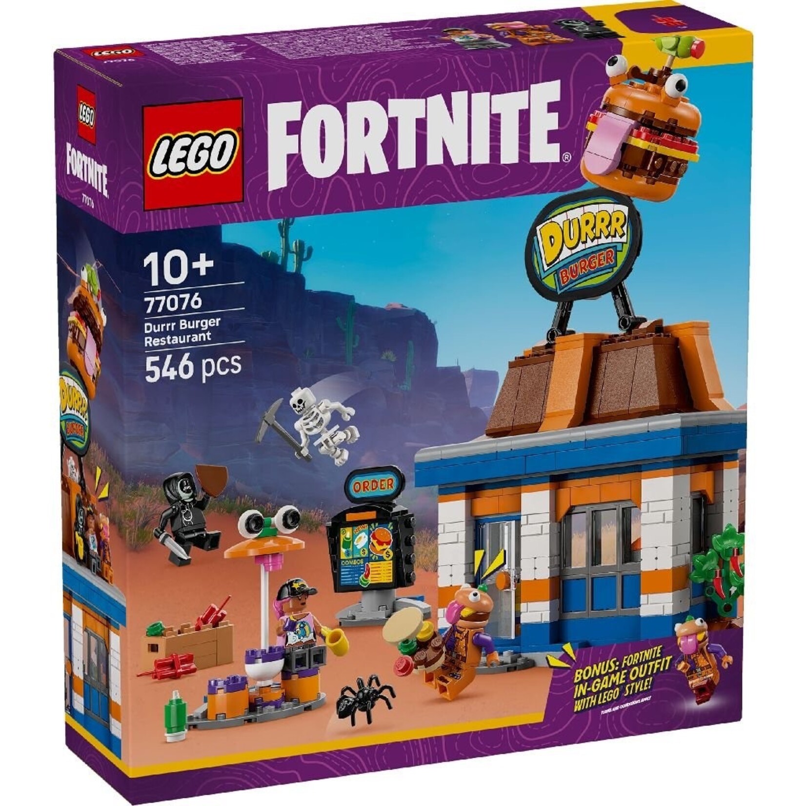 LEGO LEGO Fortnite Durrr Burger Restaurant (77076)