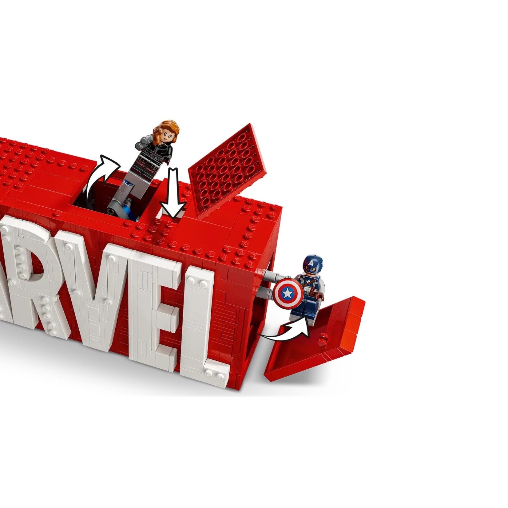 LEGO LEGO Marvel Logo & Minifigures (76313)