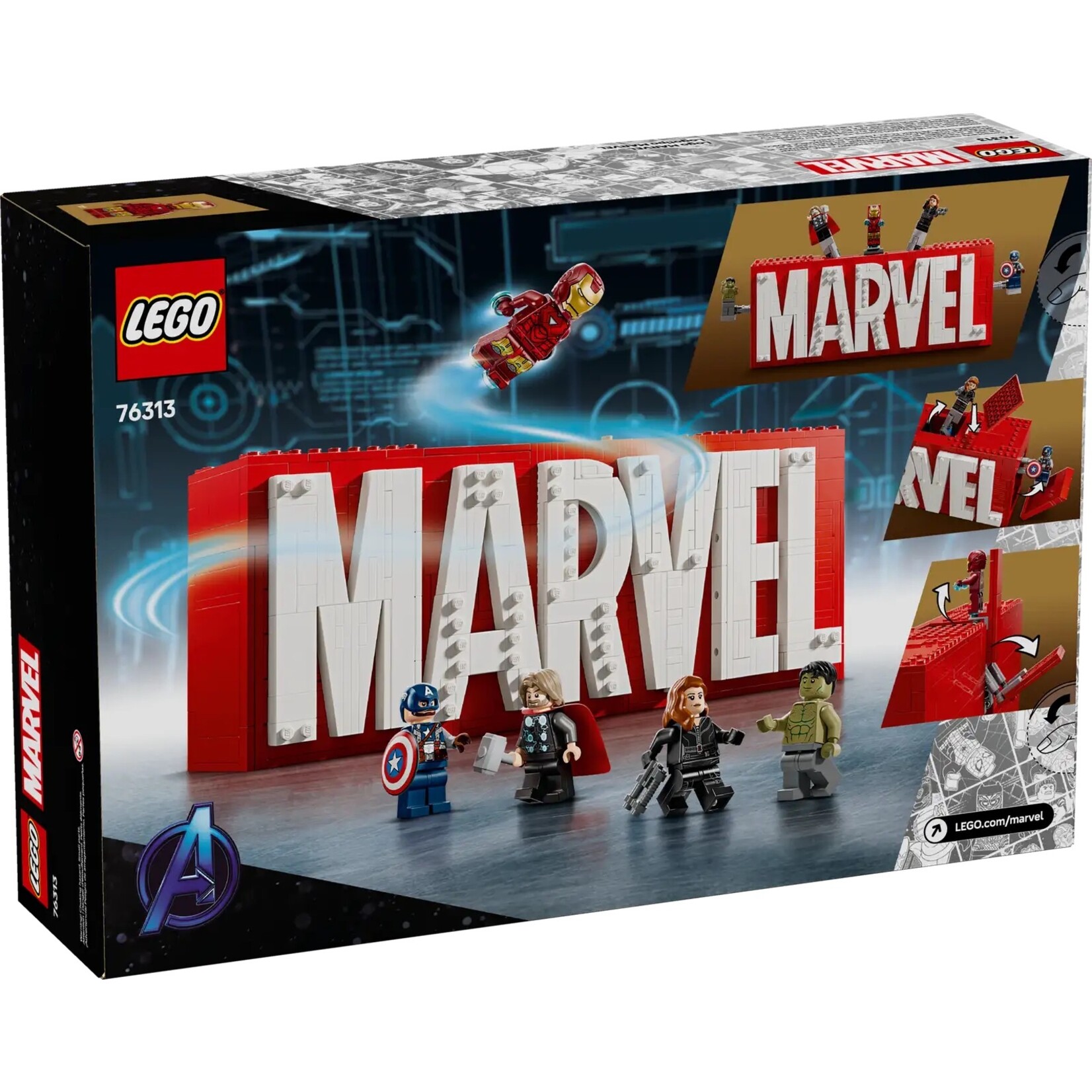 LEGO LEGO Marvel Logo & Minifigures (76313)