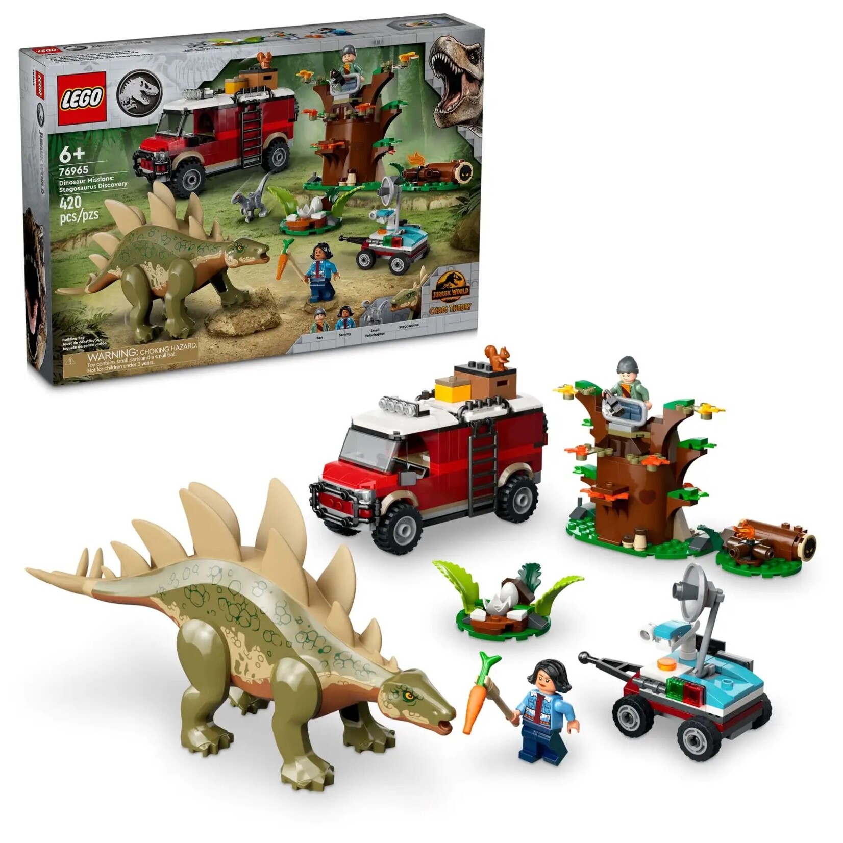 LEGO LEGO Jurassic World Dinosaur Missions: Stegosaurus Discovery (76965)