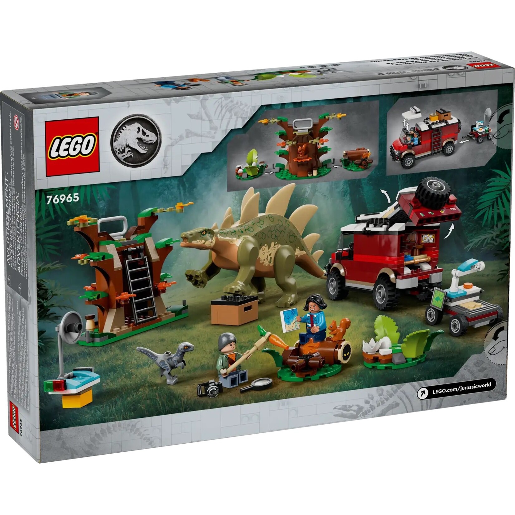LEGO LEGO Jurassic World Dinosaur Missions: Stegosaurus Discovery (76965)