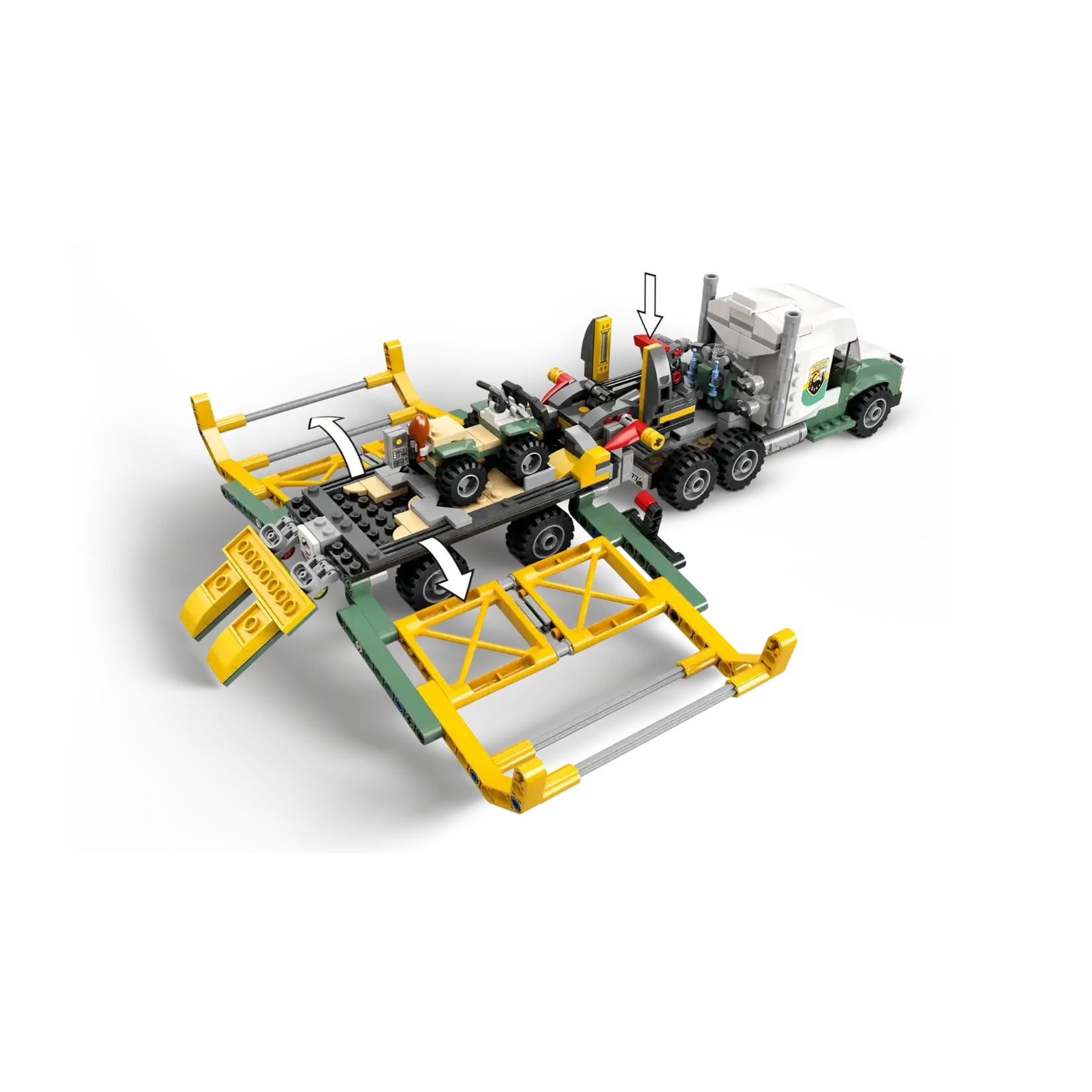 LEGO LEGO Jurassic World Dinosaur Missions: Allosaurus Transport Truck (76966)