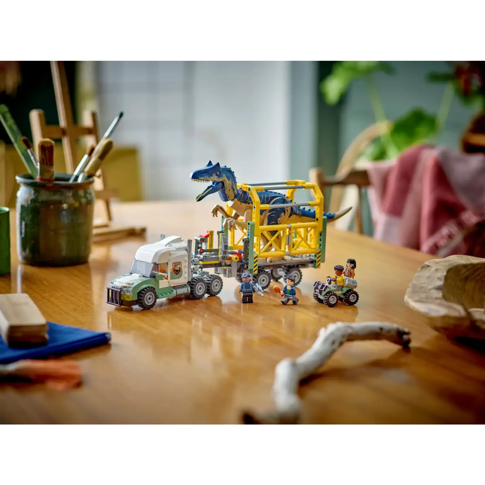 LEGO LEGO Jurassic World Dinosaur Missions: Allosaurus Transport Truck (76966)