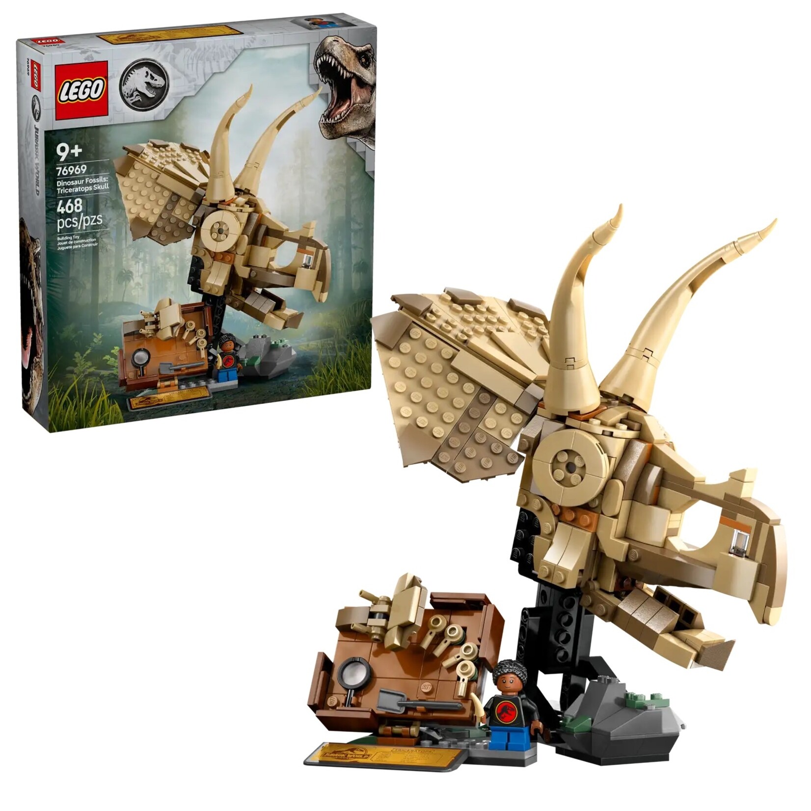 LEGO LEGO Jurassic World Dinosaur Fossils: Triceratops Skull (76969)