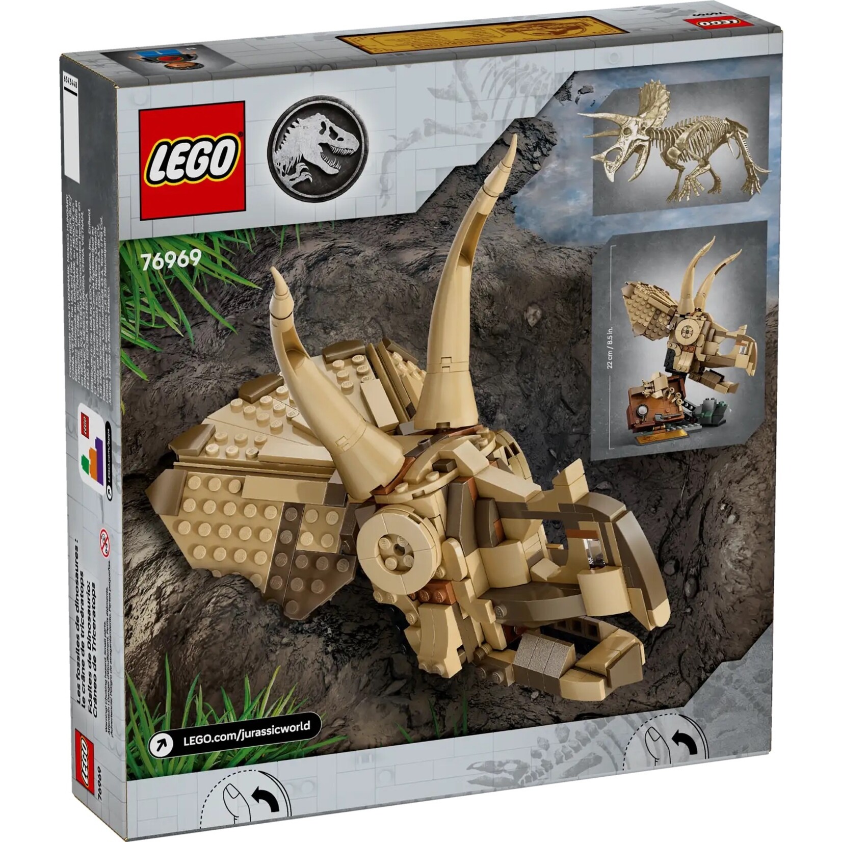 LEGO LEGO Jurassic World Dinosaur Fossils: Triceratops Skull (76969)