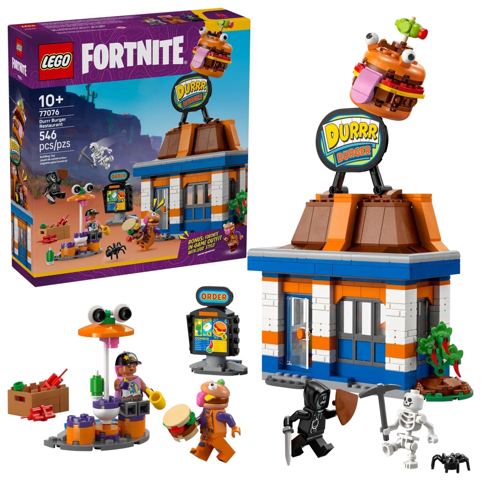 LEGO LEGO Fortnite Durrr Burger Restaurant (77076)