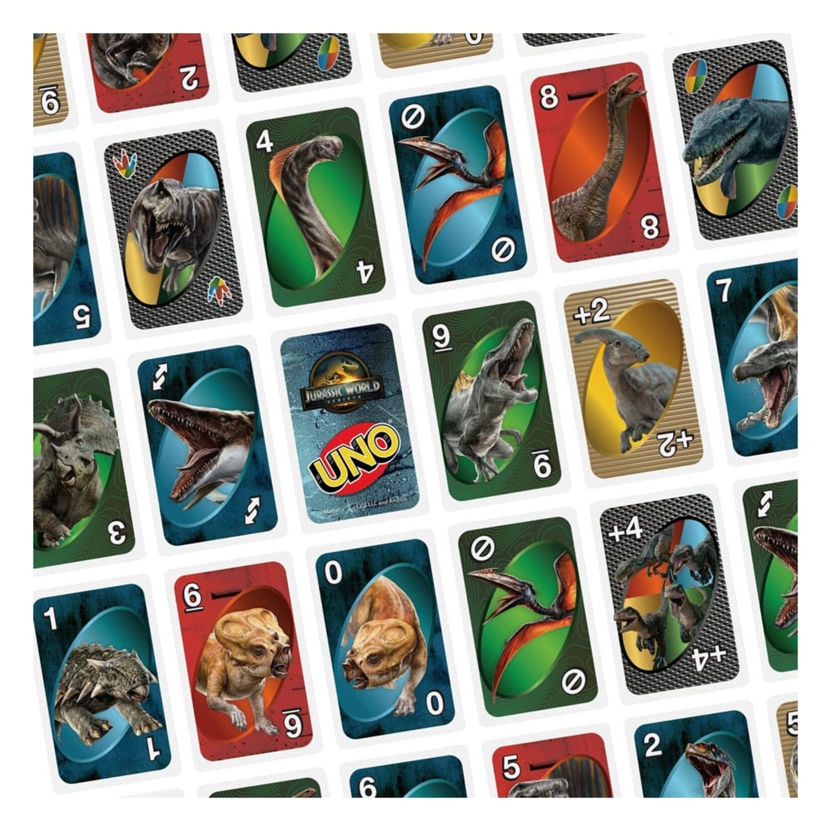 Mattel Mattel Jurassic World Rebirth UNO Kaartspel