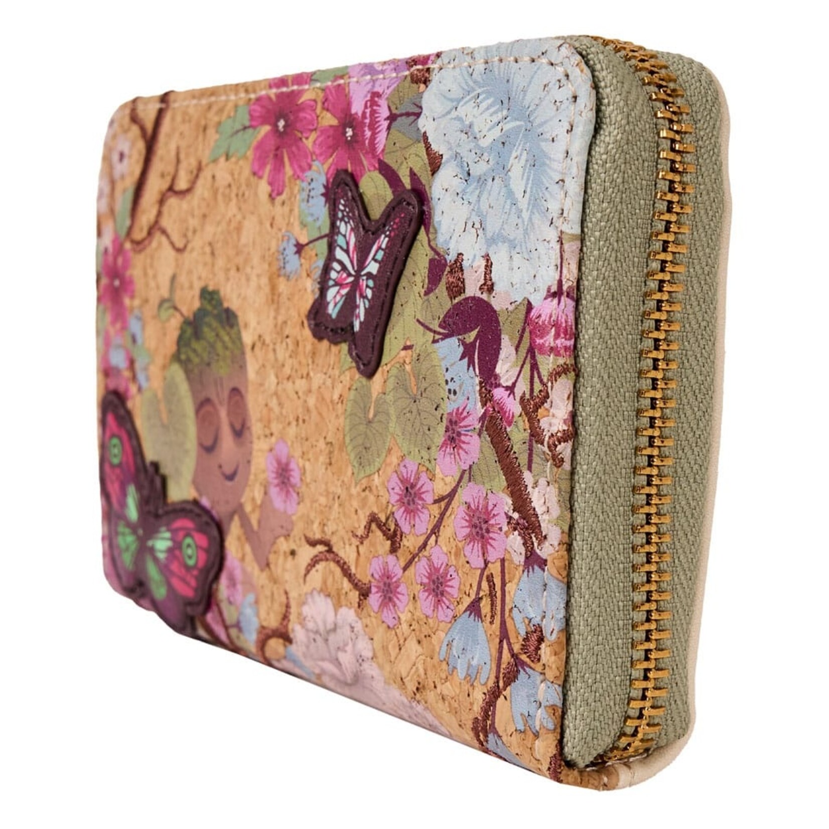 Loungefly Loungefly Marvel Wallet Floral Groot