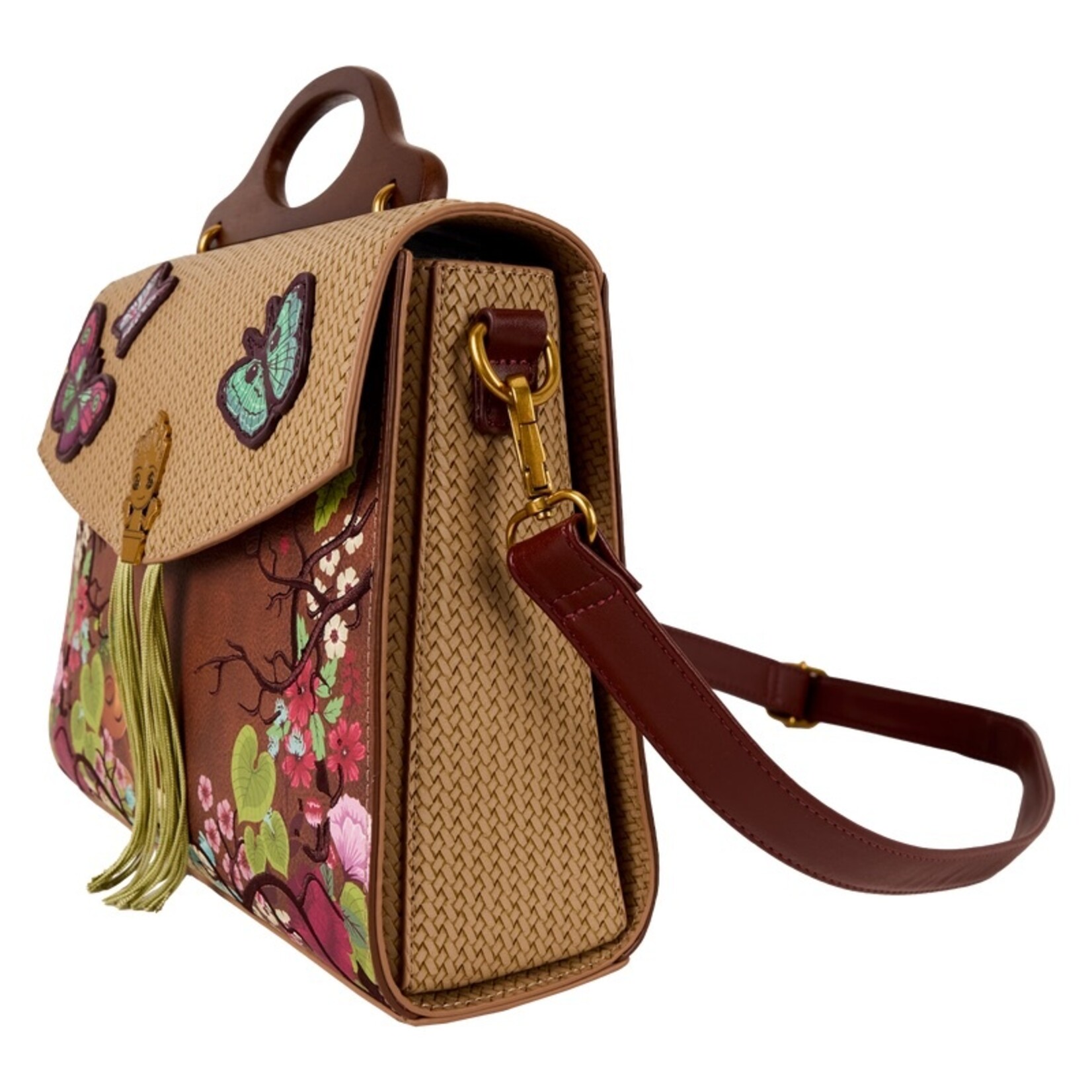 Loungefly Loungefly Marvel Crossbody Bag Floral Groot