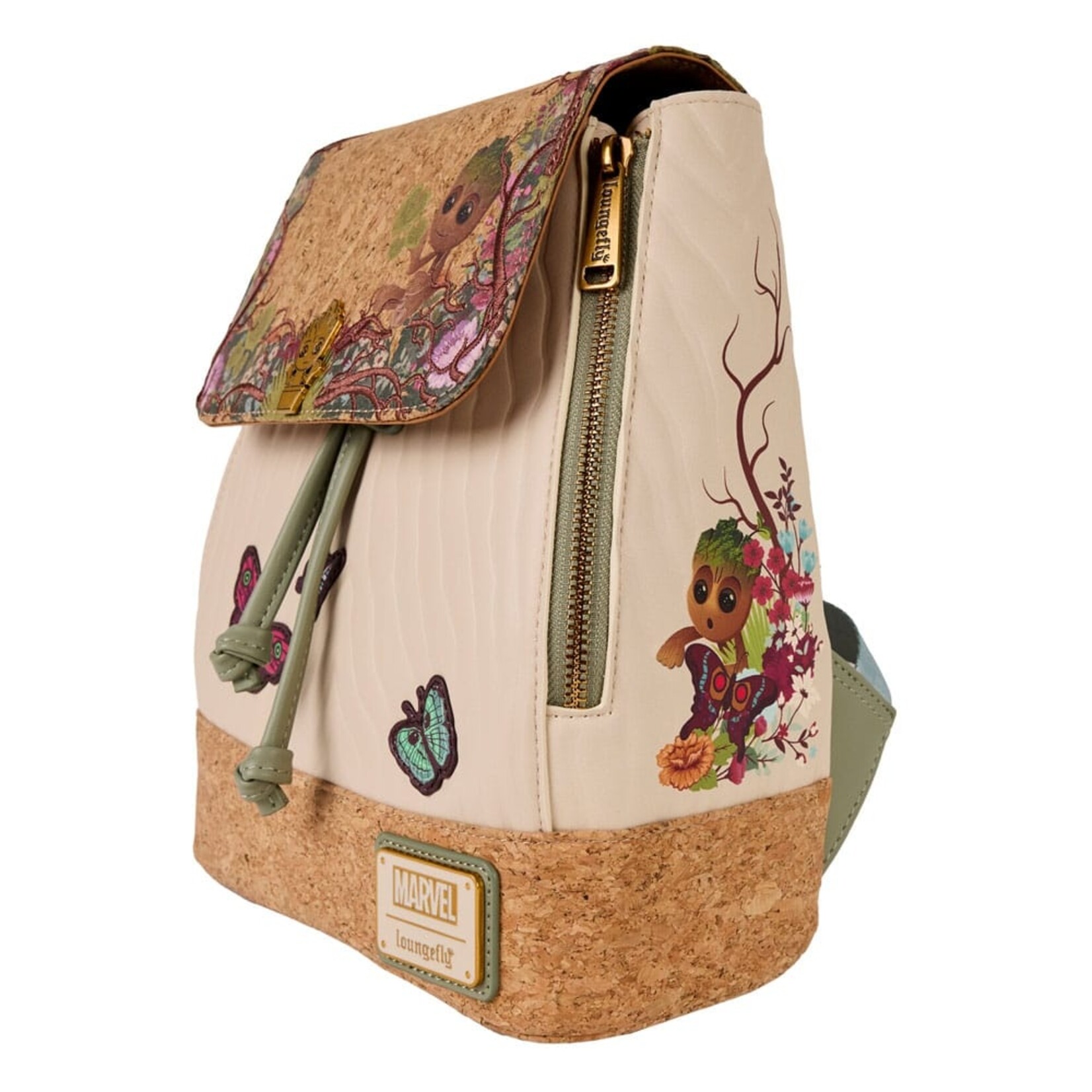 Loungefly Loungefly Marvel Backpack Floral Groot