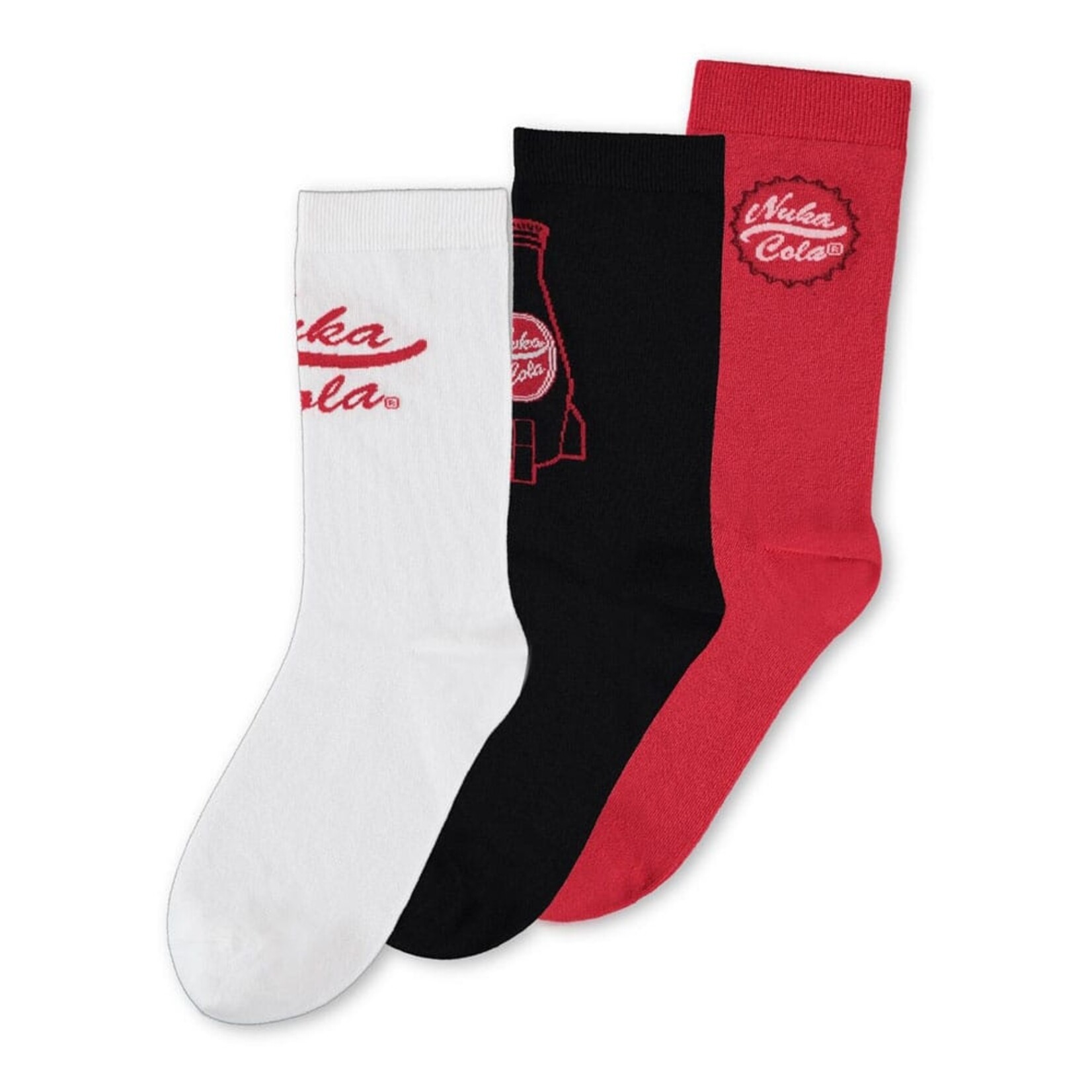 Difuzed Difuzed Fallout Socks Nuka Cola 3-Pack