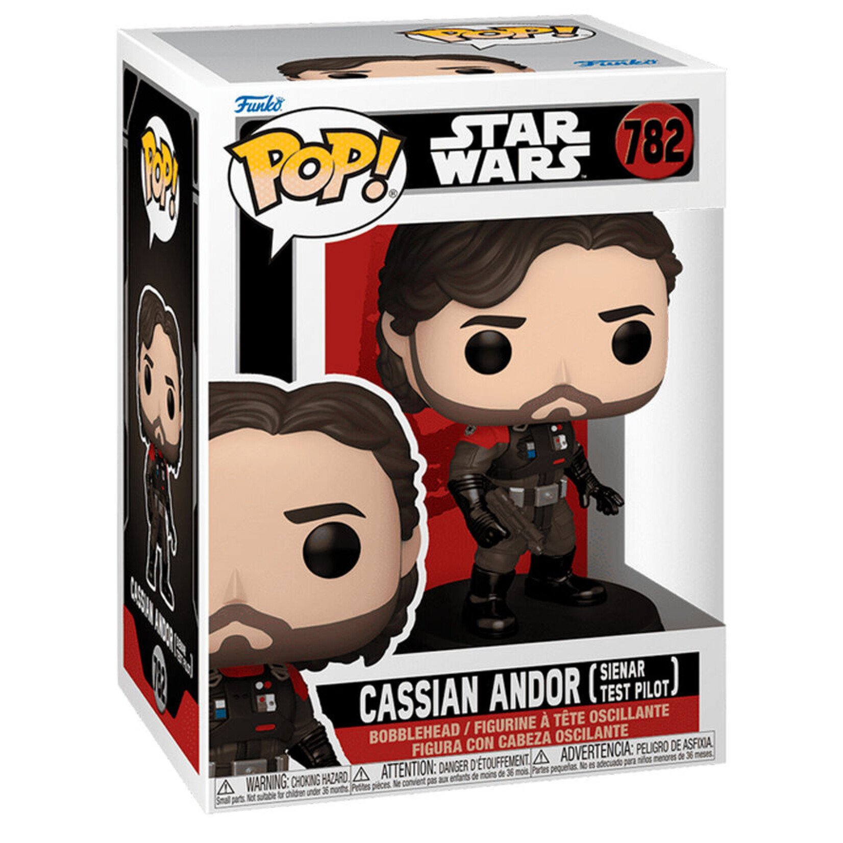 Funko Funko Star Wars Andor POP! Vinyl Figure Cassian Andor Sienar Test Pilot w/Chase 9 cm