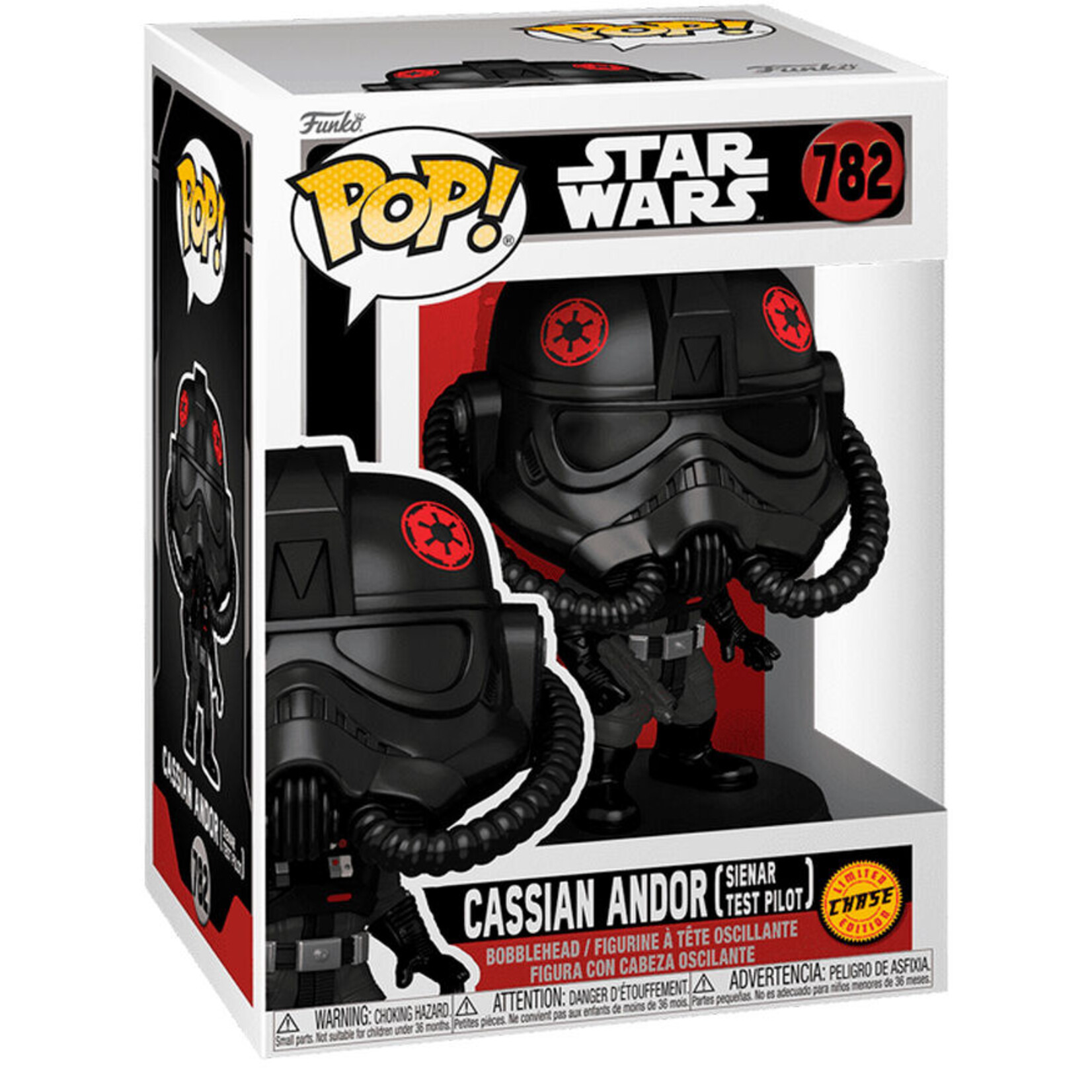 Funko Funko Star Wars Andor POP! Vinyl Figure Cassian Andor Sienar Test Pilot w/Chase 9 cm