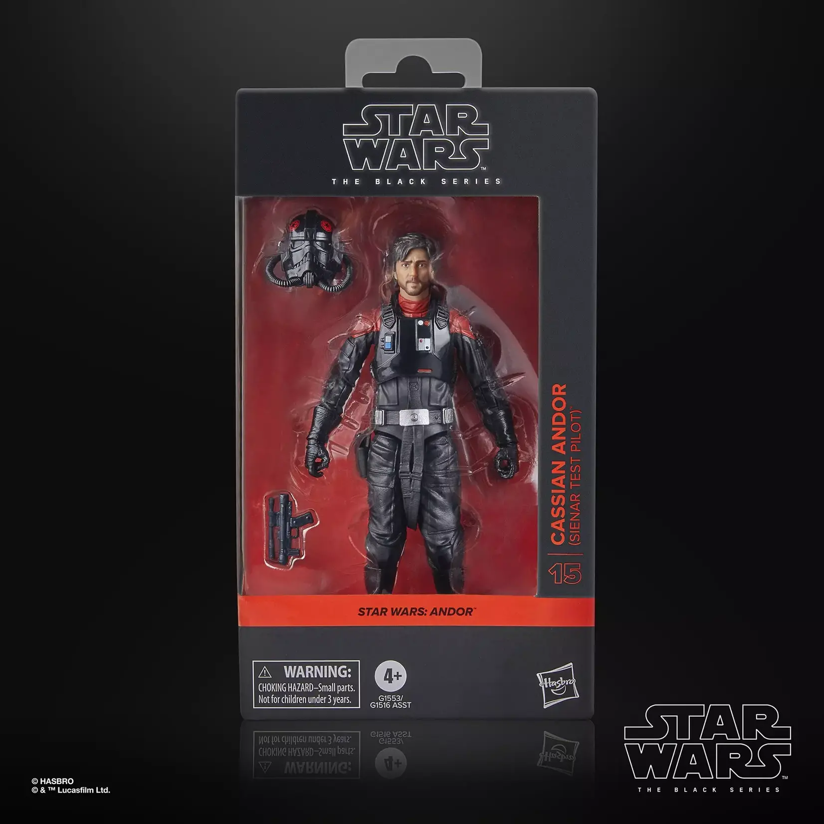 Hasbro Hasbro Star Wars Andor Black Series Action Figure Cassian Andor (Sienar Test Pilot) 15 cm