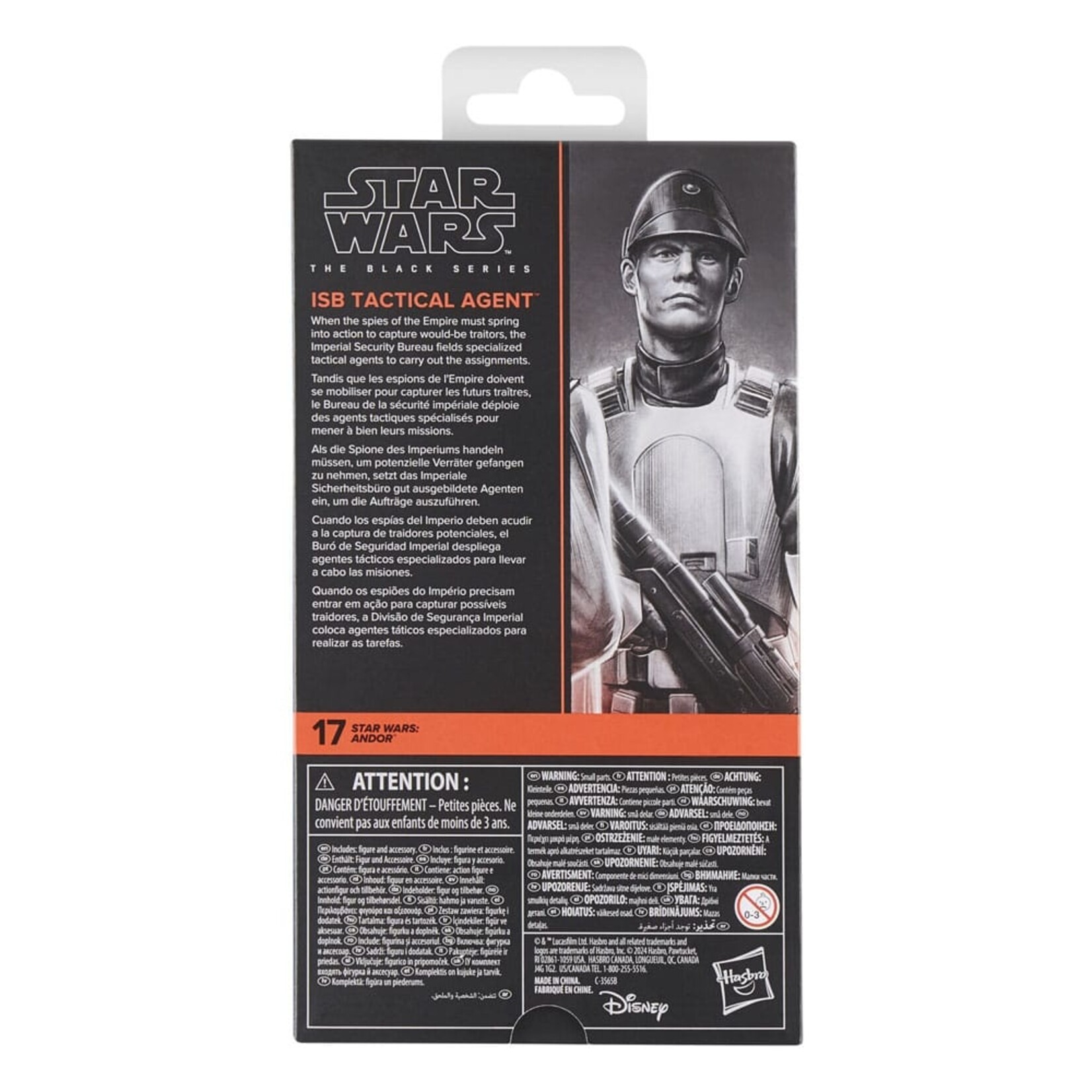 Hasbro Hasbro Star Wars Andor Black Series Action Figure ISB Tactical Agent 15 cm