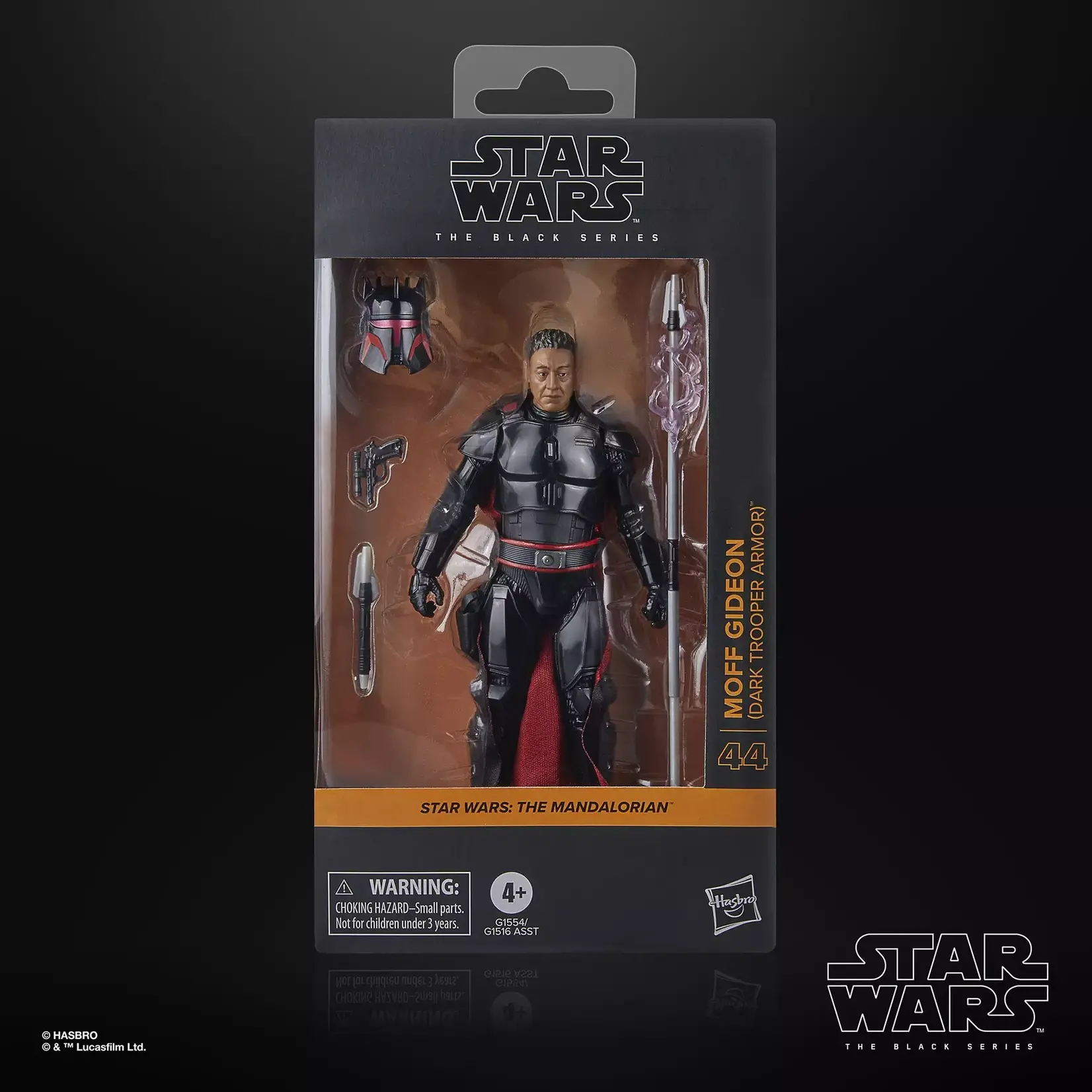 Hasbro Hasbro Star Wars The Mandalorian Black Series Action Figure Moff Gideon (Dark Trooper Armor) 15 cm