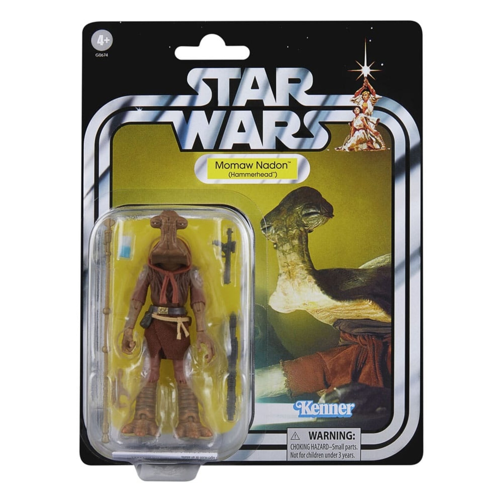 Hasbro Hasbro Star Wars A New Hope Vintage Collection Action Figure Momaw Nadon (Hammerhead) 10 cm
