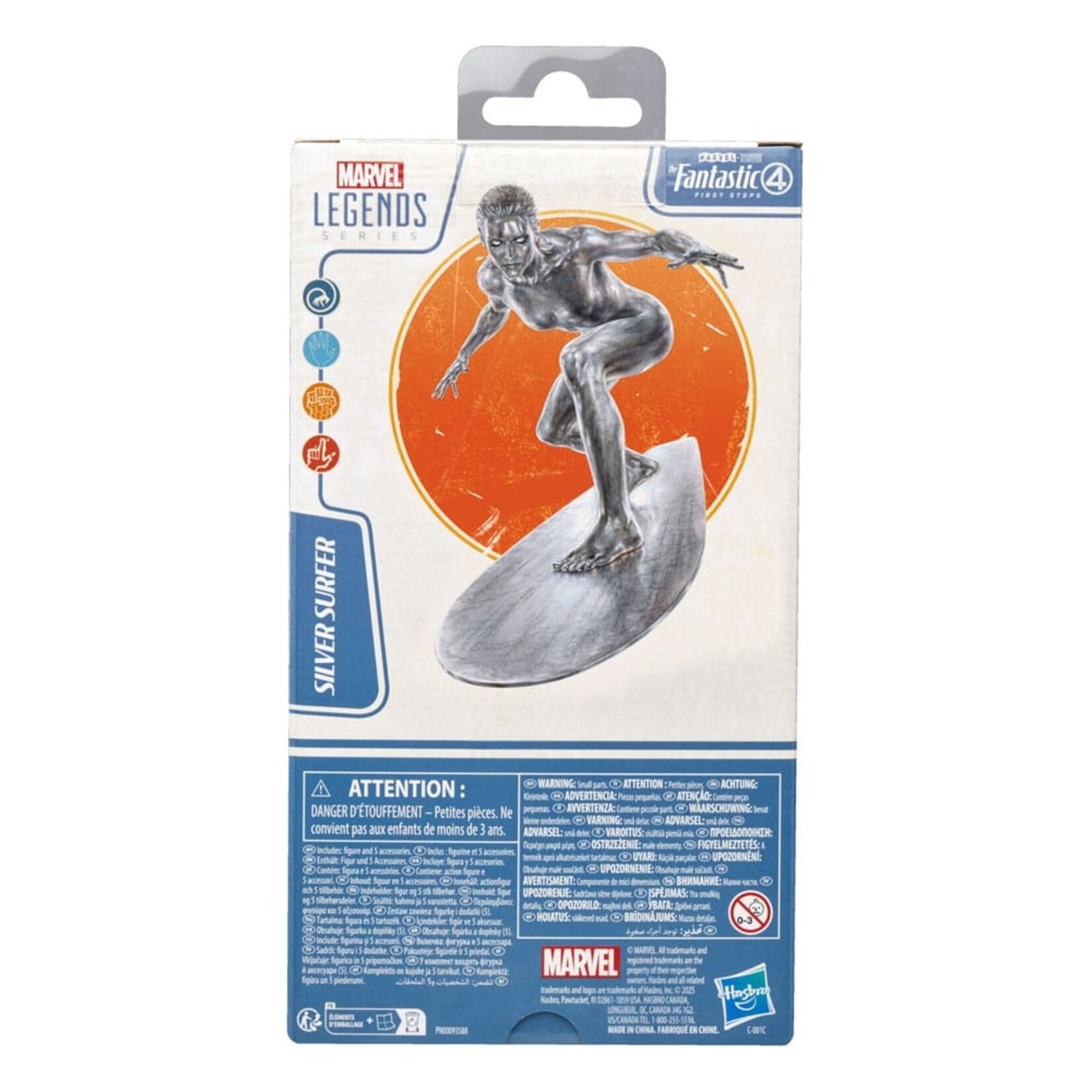 Hasbro Hasbro Marvel Legends The Fantastic Four: First Steps Action Figure Silver Surfer 15 cm