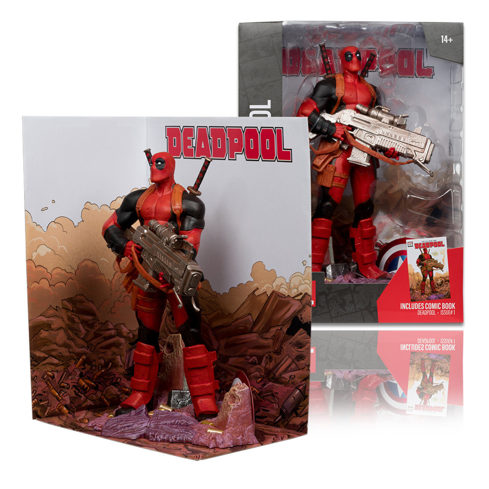 McFarlane Toys McFarlane Toys Marvel Comic & Statue Deadpool (Deadpool #1) 27 cm