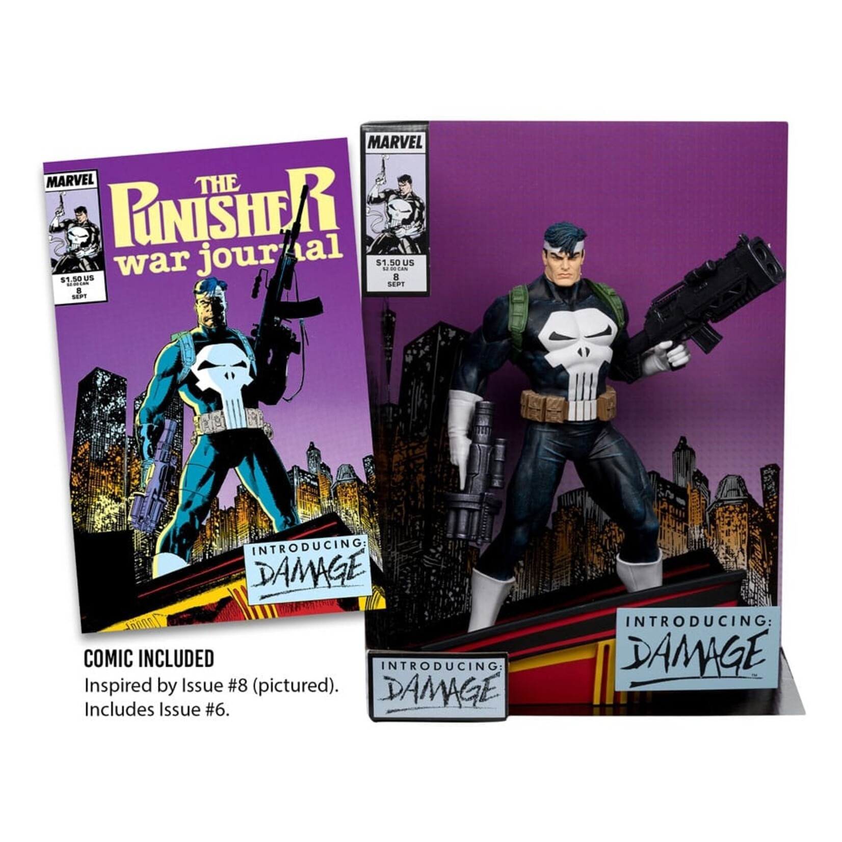 McFarlane Toys McFarlane Toys Marvel Comic & Statue The Punisher (The Punisher War Journal #8) 26 cm