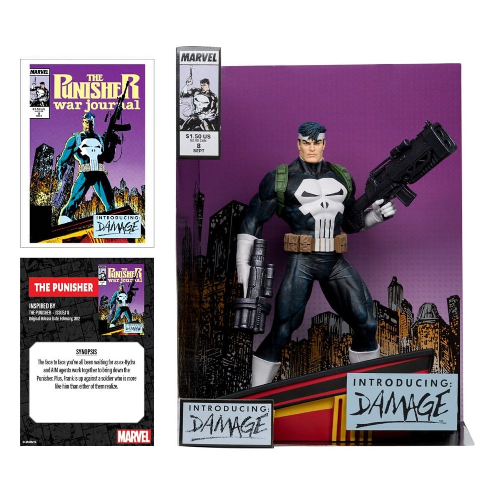 McFarlane Toys McFarlane Toys Marvel Comic & Statue The Punisher (The Punisher War Journal #8) 26 cm
