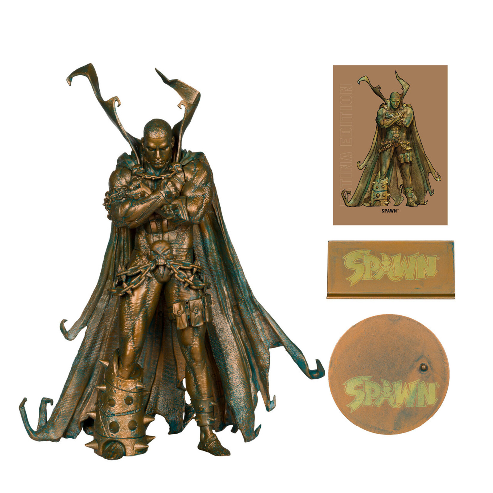 McFarlane Toys McFarlane Toys DC Comics Action Figure Spawn #311 (Patina Edition) (Gold Label) 19 cm