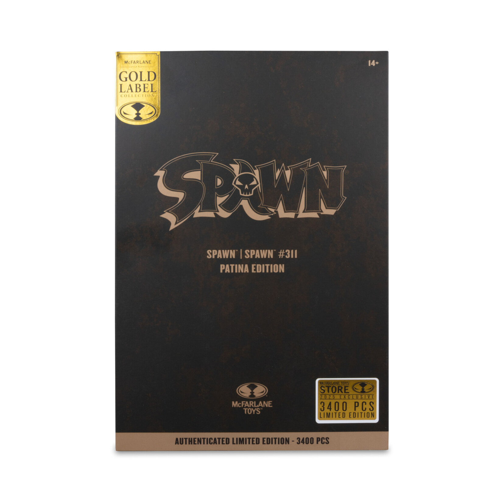 McFarlane Toys McFarlane Toys DC Comics Action Figure Spawn #311 (Patina Edition) (Gold Label) 19 cm