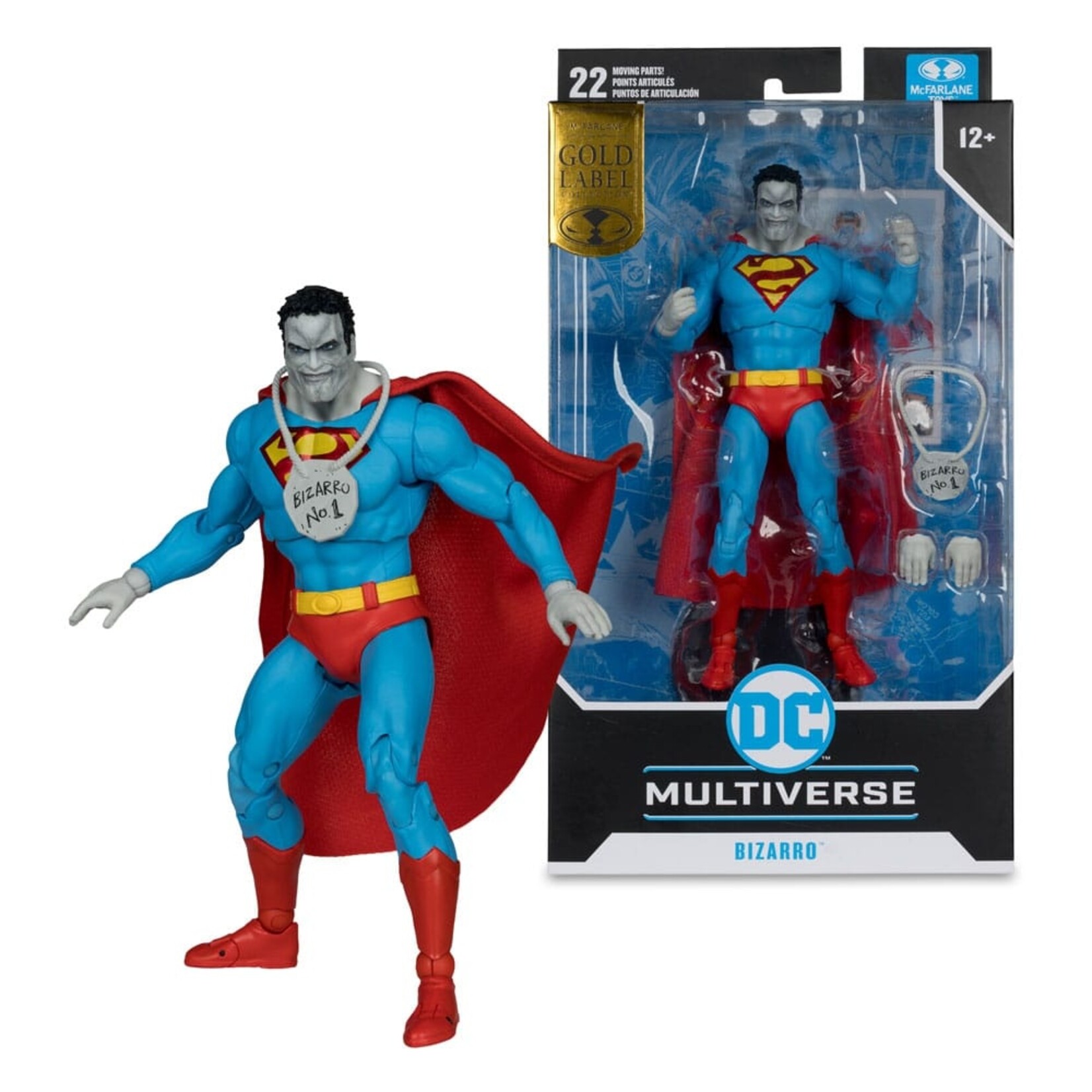 McFarlane Toys McFarlane Toys DC Comics Action Figure Bizzaro (DC Classics) (Gold Label) 18 cm