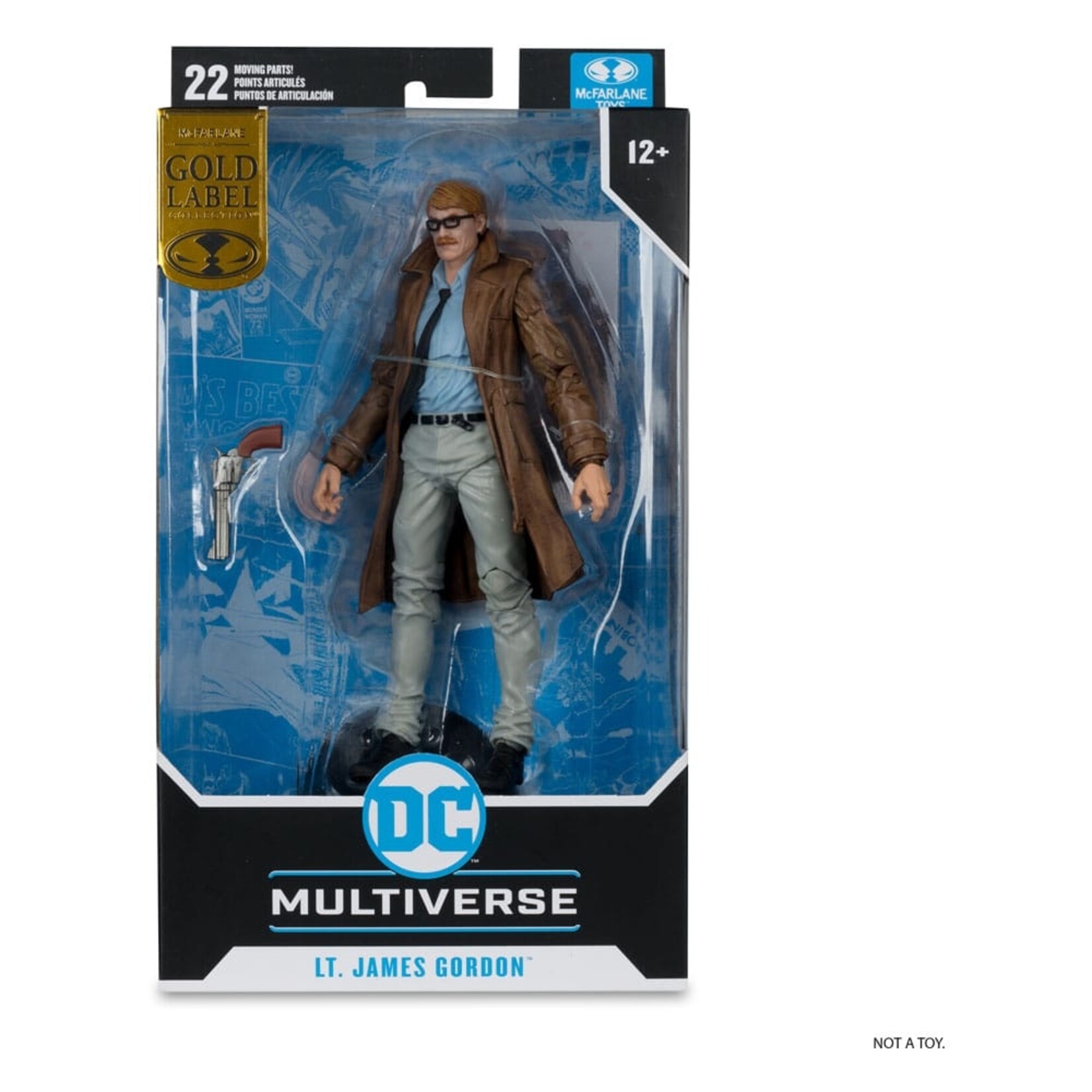 McFarlane Toys McFarlane Toys DC Comics Batman Year One Action Figure Lt. James Gordon (Gold Label) 18 cm