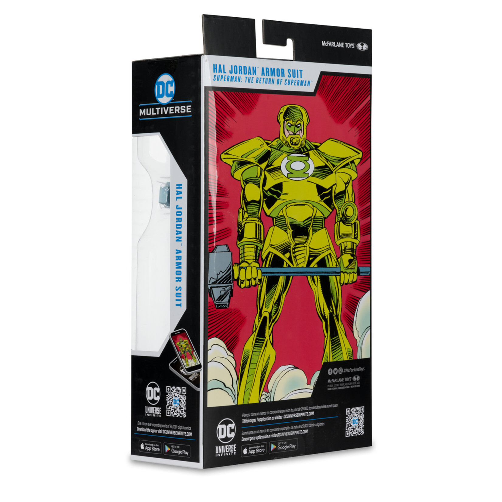 McFarlane Toys McFarlane Toys DC Comics Action Figure Hal Jordan Armor Suit 19 cm