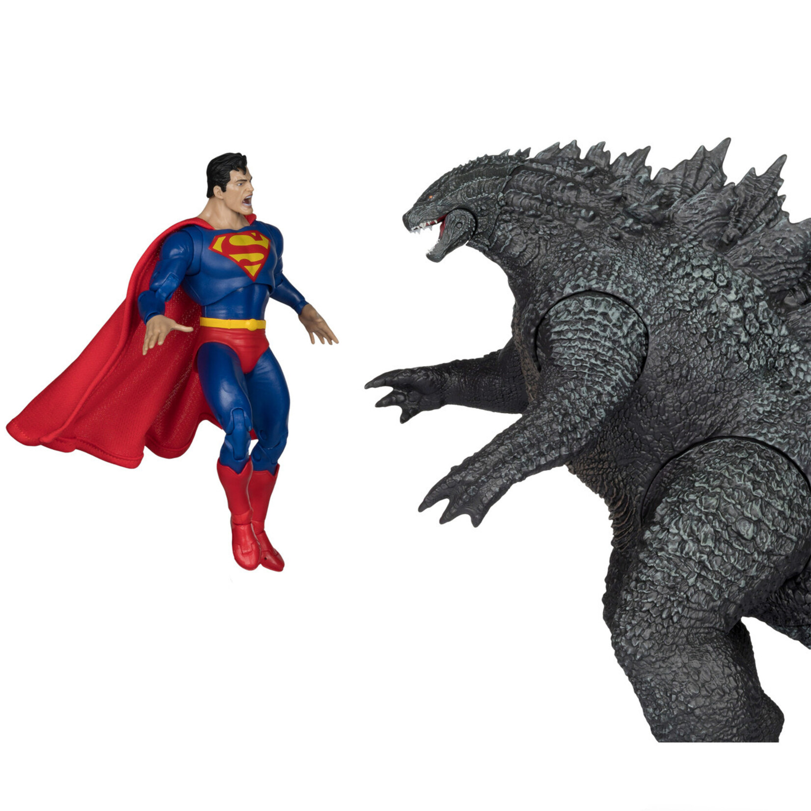 McFarlane Toys McFarlane Toys DC Comics Justice League Monsterverse Action Figure Superman Vs. Godzilla 30 cm