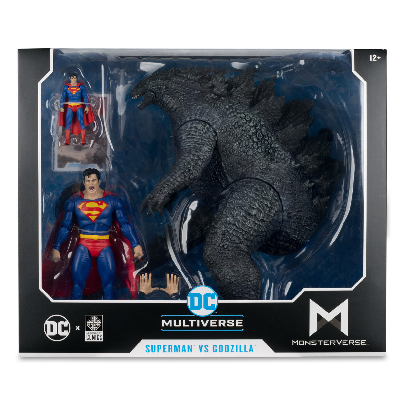 McFarlane Toys McFarlane Toys DC Comics Justice League Monsterverse Action Figure Superman Vs. Godzilla 30 cm