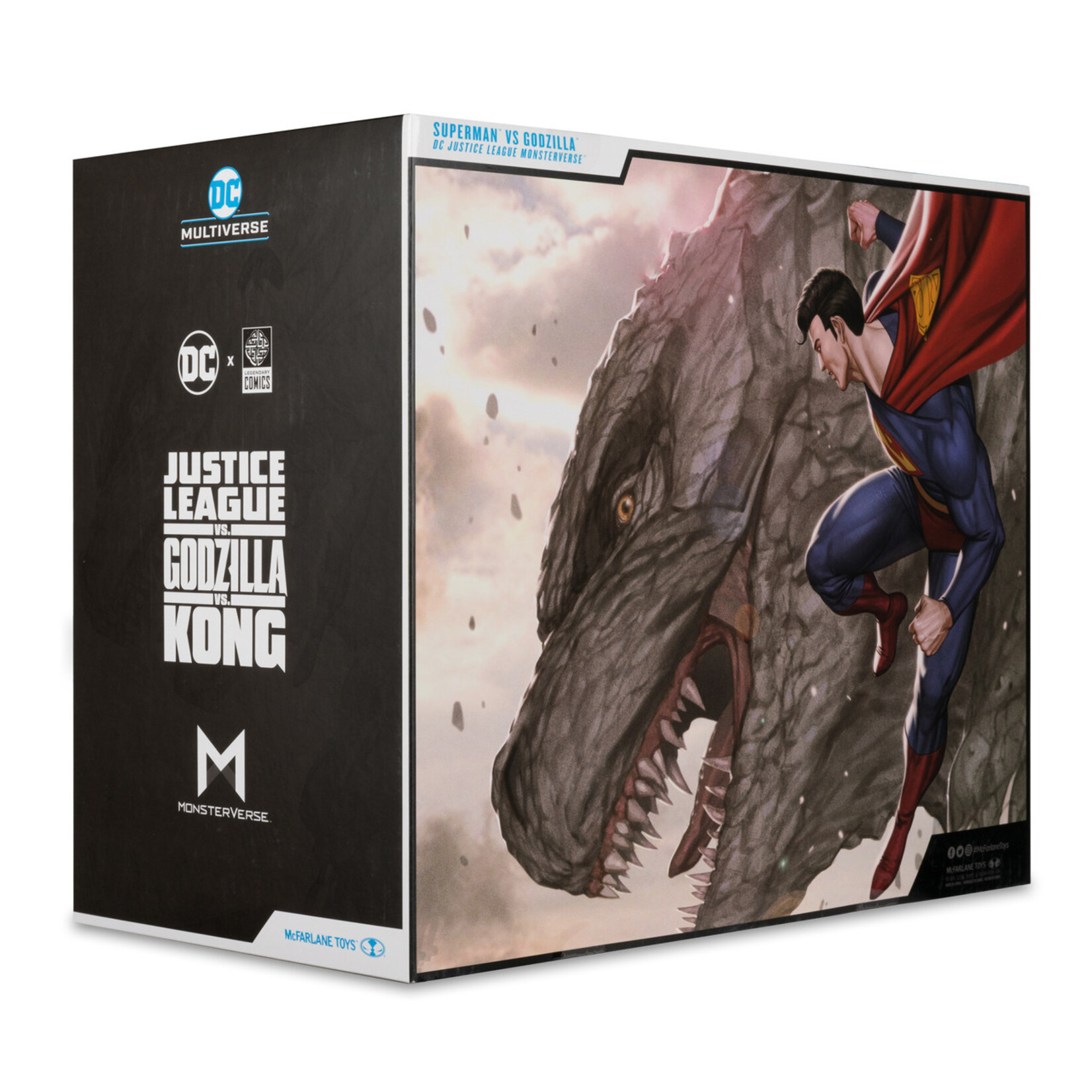 McFarlane Toys McFarlane Toys DC Comics Justice League Monsterverse Action Figure Superman Vs. Godzilla 30 cm