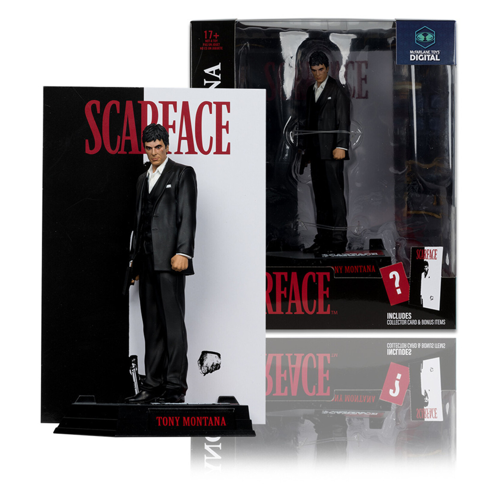 McFarlane Toys McFarlane Toys Scarface Movie Maniacs PVC Statue Tony Montana 17 cm