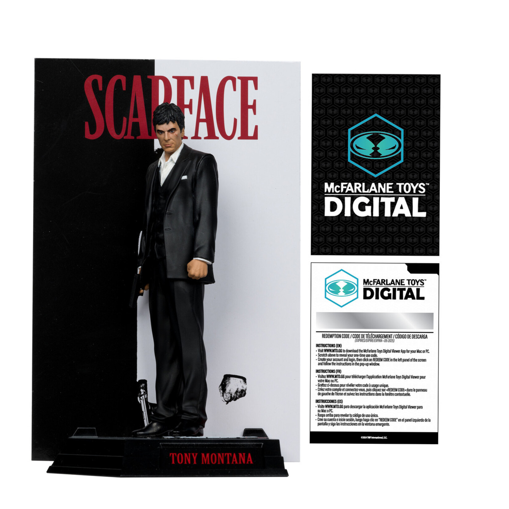 McFarlane Toys McFarlane Toys Scarface Movie Maniacs PVC Statue Tony Montana 17 cm